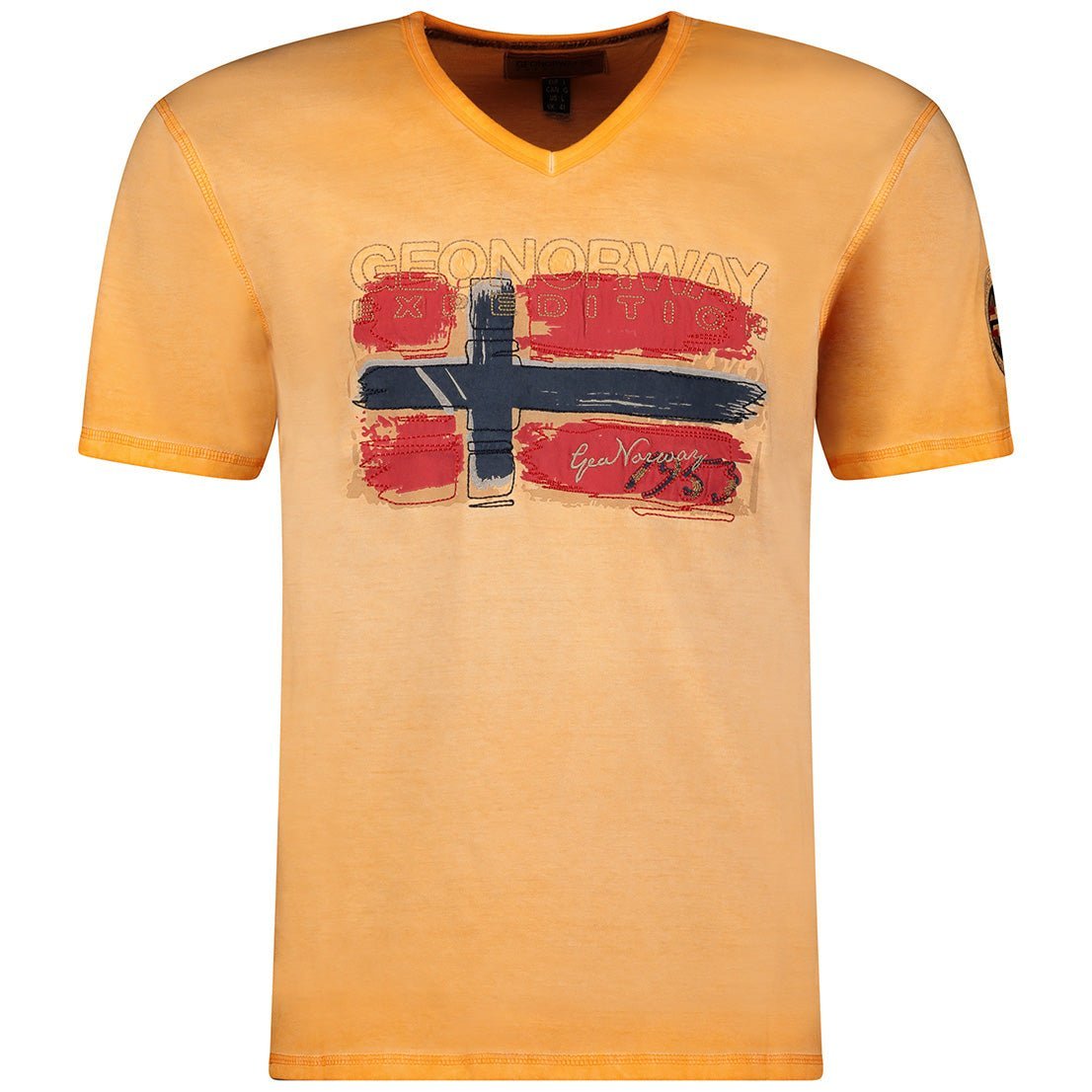 Geographical Norway Joasis Uomo - T-shirt con scollo a V - Geographical Norway JOASIS_MEN_GRIS_CLAIR_SDB-JOASIS_MEN_GRIS_CLAIR_M_SDB-JOASIS_MEN_GRIS_CLAIR_L_SDB-JOASIS_MEN_GREY_LIGHT_XL_SDB-JOASIS_MEN_GREY_LIGHT_XXL_SDB-JOASIS_MEN_GREY_LIGHT_3XL_SDB-JOASIS_MEN_BEIGE_M_SDB-JOASIS_MEN_BEIGE_L_SDB-JOASIS_MEN_BEIGE_XL_SDB-JOASIS_MEN_BEIGE_XXL_SDB
