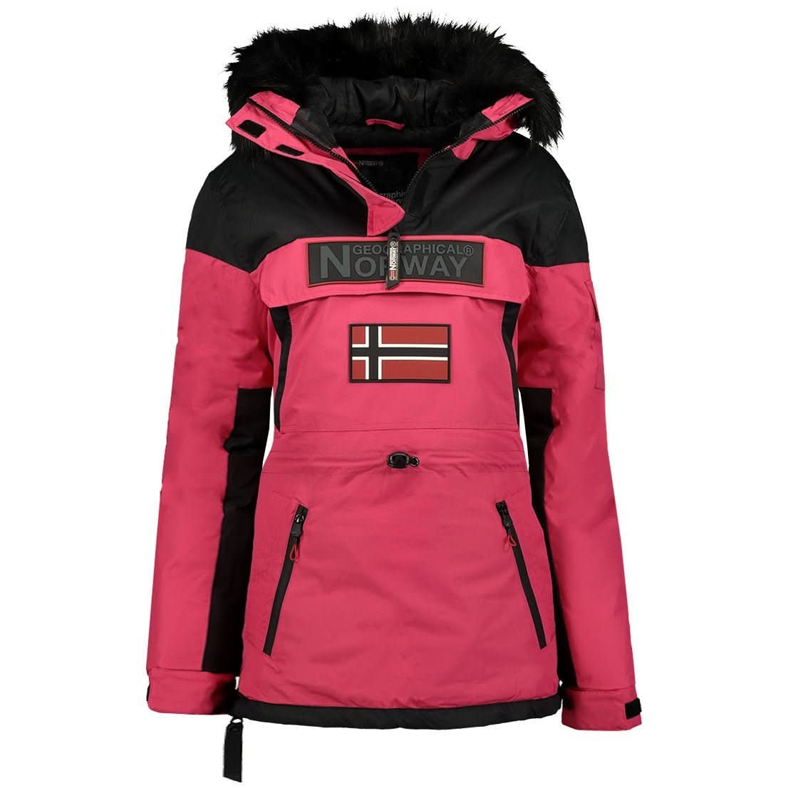 Geographical Norway Bruna Donna - Giacca con cappuccio - Geographical Norway BRUNA_LADY_ROUGE_SDB-BRUNA_LADY_ROSE_FLASH_SDB-BRUNA_LADY_BLANC_SDB-BRUNA_LADY_MARINE_SDB-BRUNA_LADY_WHITE_M_SDB-BRUNA_LADY_RED_M_SDB-BRUNA_LADY_MARINE_M_SDB-BRUNA_LADY_ROSE_FLASH_M_SDB-BRUNA_LADY_RED_L_SDB-BRUNA_LADY_MARINE_L_SDB