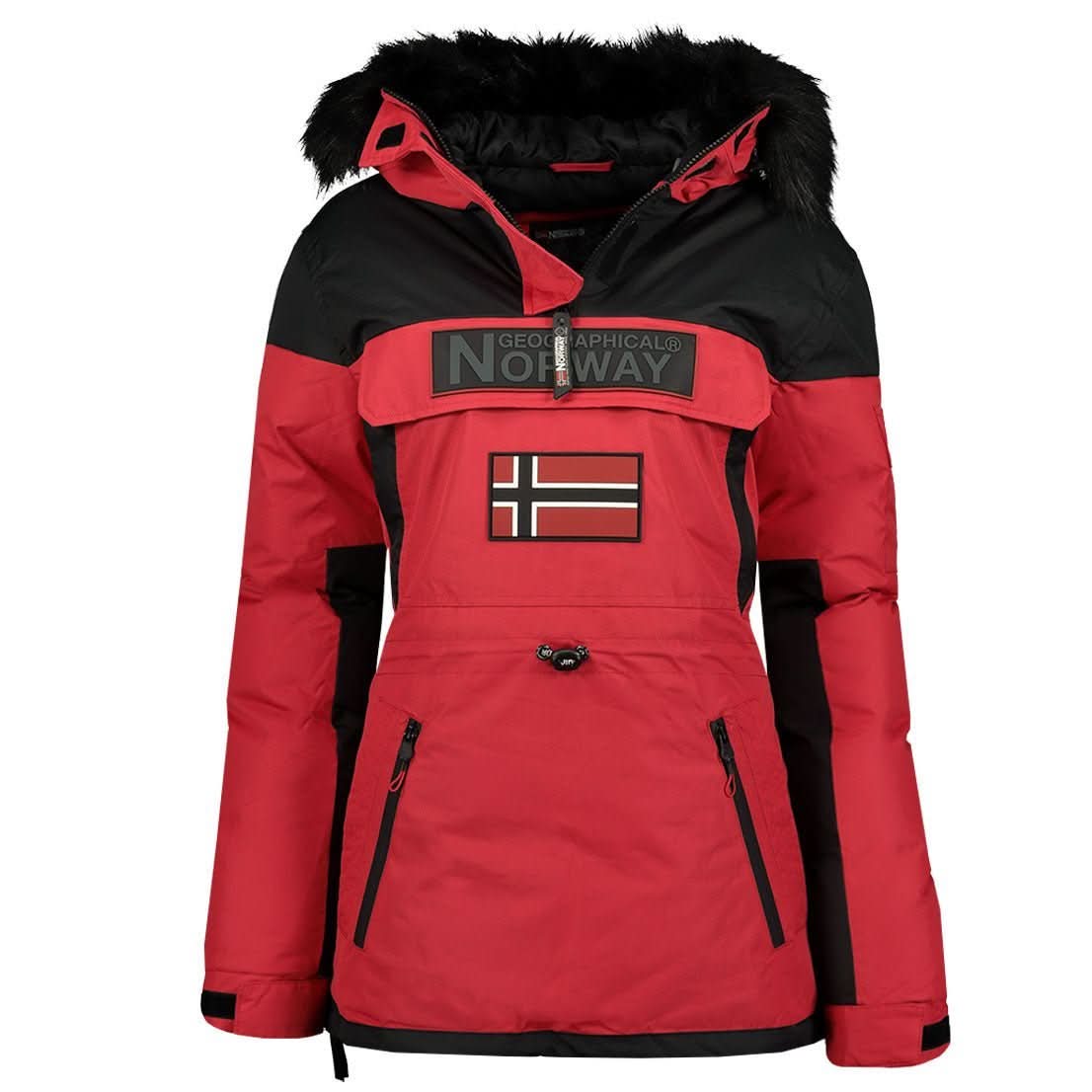 Geographical Norway Bruna Donna - Giacca con cappuccio - Geographical Norway BRUNA_LADY_ROUGE_SDB-BRUNA_LADY_ROSE_FLASH_SDB-BRUNA_LADY_BLANC_SDB-BRUNA_LADY_MARINE_SDB-BRUNA_LADY_WHITE_M_SDB-BRUNA_LADY_RED_M_SDB-BRUNA_LADY_MARINE_M_SDB-BRUNA_LADY_ROSE_FLASH_M_SDB-BRUNA_LADY_RED_L_SDB-BRUNA_LADY_MARINE_L_SDB