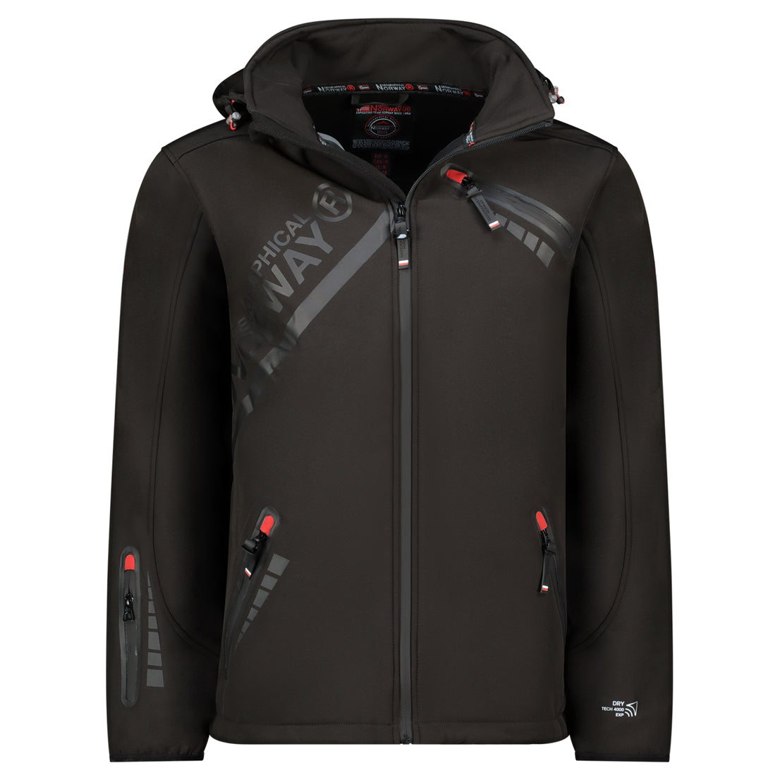 Geographical Norway TWOPAC Uomo - Softshell Khaki