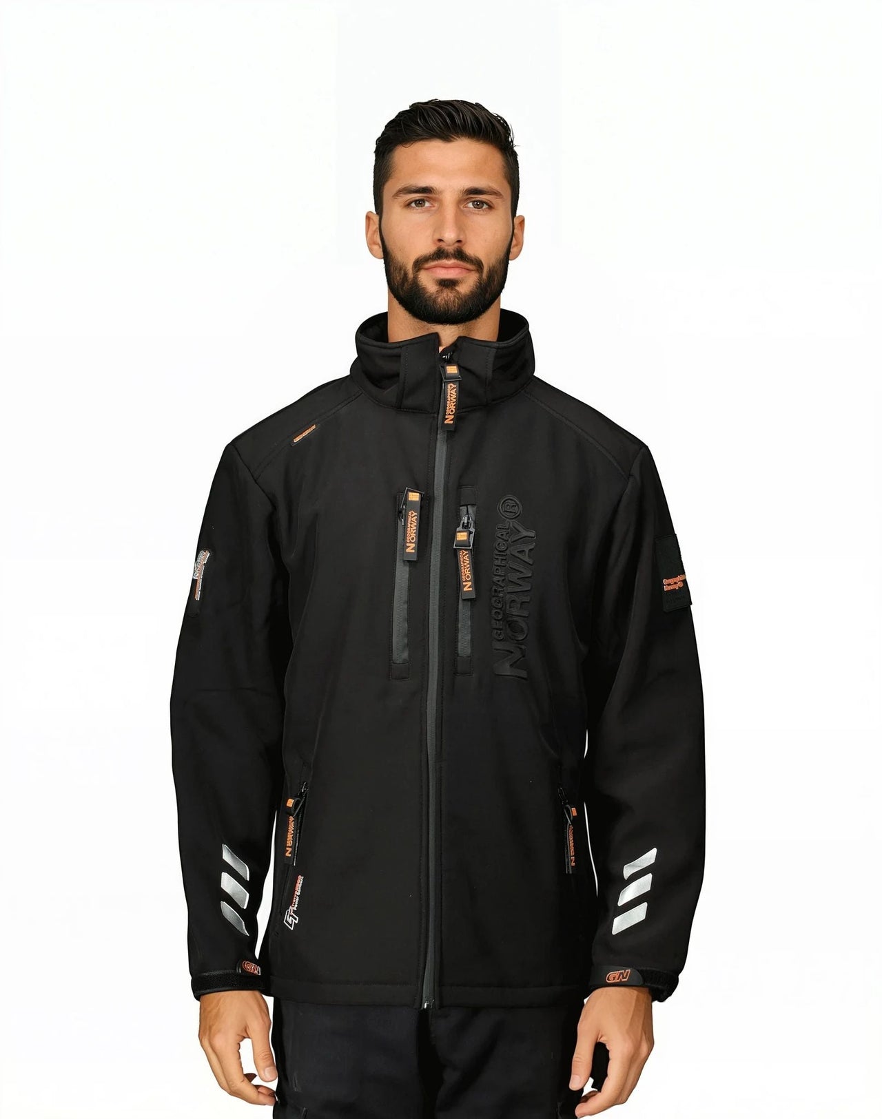 Geographical Norway Richywood Uomo - Softshell con cappuccio e tasche con zip - Geographical Norway RICHYWOOD_MEN_NOIR_SDB-RICHYWOOD_MEN_NOIR_M_SDB-RICHYWOOD_MEN_NOIR_L_SDB-RICHYWOOD_MEN_NOIR_XL_SDB-RICHYWOOD_MEN_NOIR_XXL_SDB-RICHYWOOD_MEN_NOIR_3XL_SDB-RICHYWOOD_MEN_GRIS_FONCE_SDB-RICHYWOOD_MEN_GRIS_FONCE_M_SDB-RICHYWOOD_MEN_GRIS_FONCE_L_SDB-RICHYWOOD_MEN_GRIS_FONCE_XL_SDB