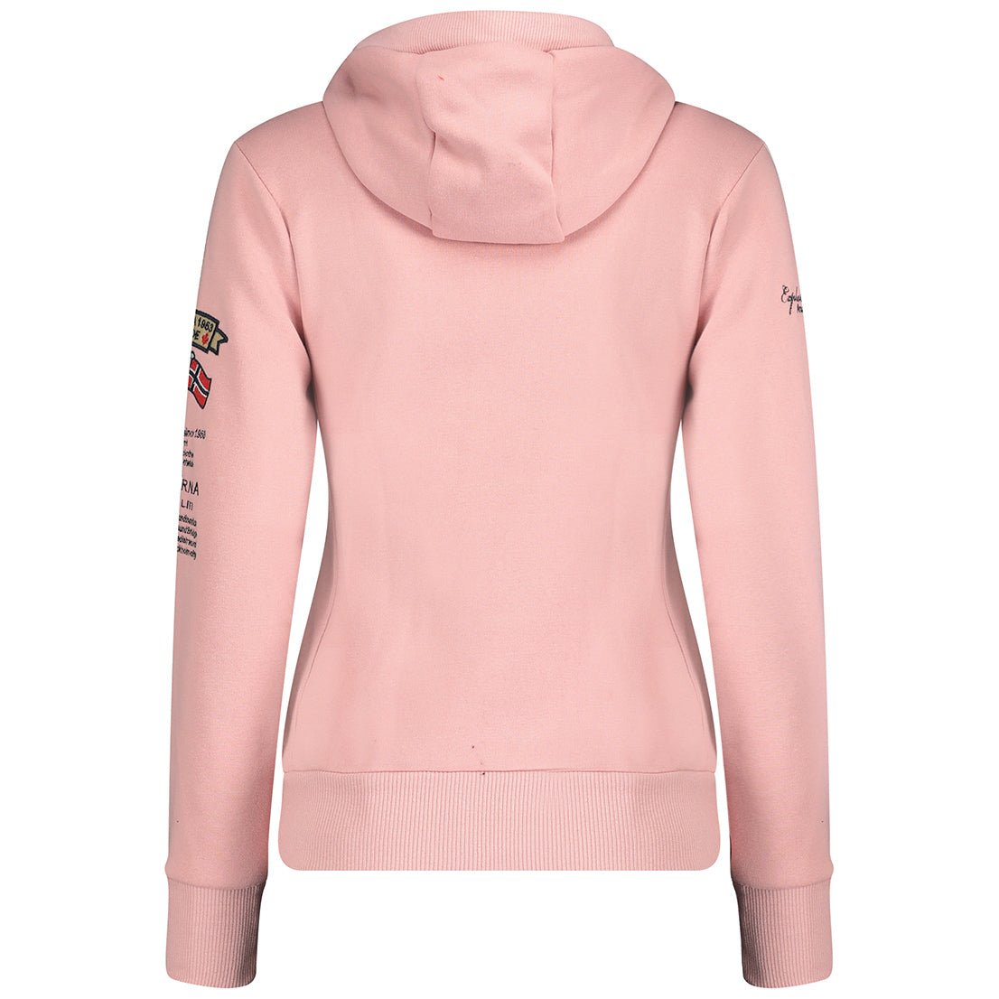 Gymana Anapurna Donna - Felpa con cappuccio e zip con ricamo e tasche - Geographical Norway GYMANA_LADY_BLANC_S_AN_SDB-GYMANA_LADY_NOIR_S_AN_SDB-GYMANA_LADY_GRIS_CLAIR_M_AN_SDB-GYMANA_LADY_BORDEAUX_M_AN_SDB-GYMANA_LADY_BLANC_M_AN_SDB-GYMANA_LADY_GRENAT_L_AN_SDB-GYMANA_LADY_GRIS_CLAIR_L_AN_SDB-GYMANA_LADY_ROSE_FLUO_L_AN_SDB-GYMANA_LADY_NOIR_L_AN_SDB-GYMANA_LADY_ROSE_PALE_L_SDB