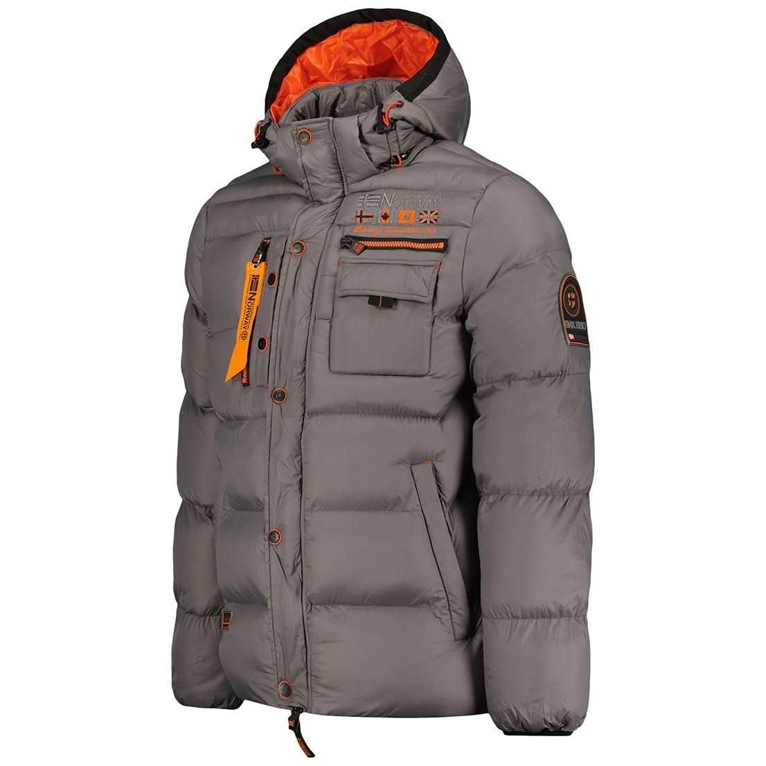 Geographical Norway Citernier Uomo - Giacca trapuntata grigio scuro - Geographical Norway - S Grigio scuro