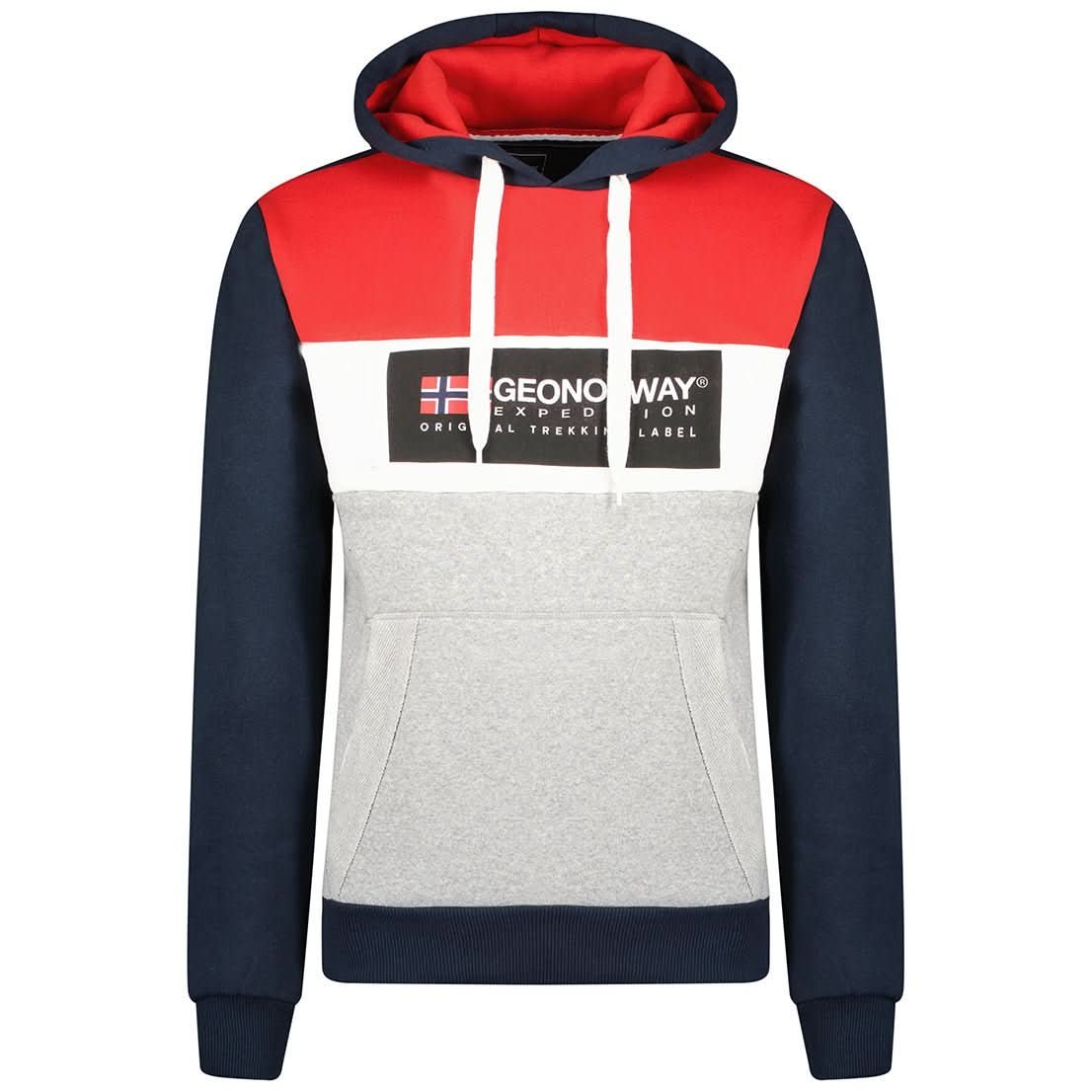 Geographical Norway Golem Man - Felpa con cappuccio - Geographical Norway GOLEM_MEN_MARINE_M_SDB-GOLEM_MEN_ROUGE_M_SDB-GOLEM_MEN_GRIS_CLAIR_SDB-GOLEM_MEN_MARINE_L_SDB-GOLEM_MEN_GRIGIO_LUCE_M_SDB-GOLEM_MEN_ROSSO_L_SDB-GOLEM_MEN_MARINO_XL_SDB-GOLEM_MEN_ROSSO_XL_SDB-GOLEM_MEN_GRIGIO_LUCE_L_SDB-GOLEM_MEN_ROSSO_XXL_SDB