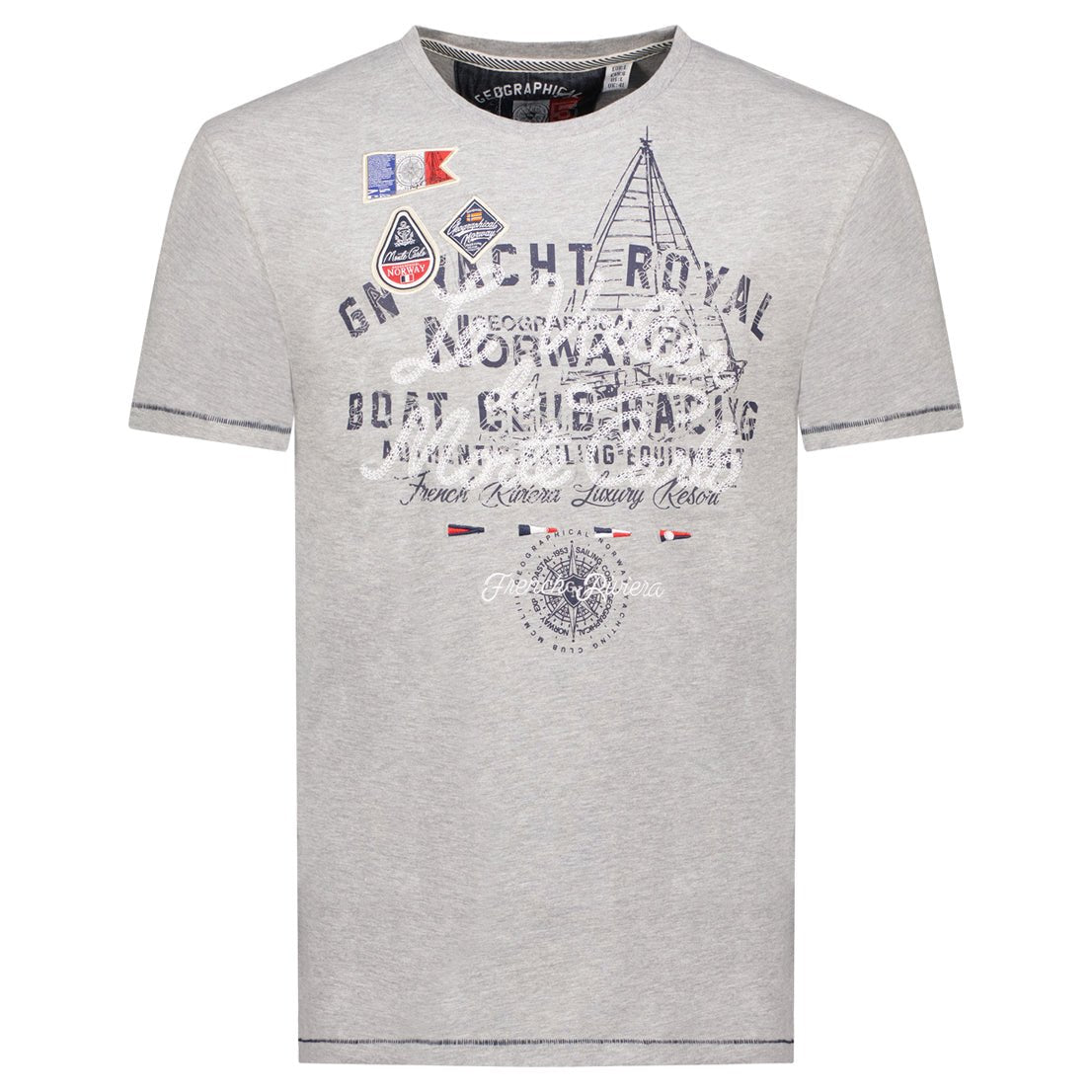Geographical Norway JALVINIO Uomo - T-shirt a maniche corte, collo rotondo - Geographical Norway JALVINIO_MEN_MARINE_SDB-JALVINIO_MEN_BLANC_M_SDB-JALVINIO_MEN_GRIS_CLAIR_MDB-JALVINIO_MEN_NOIR_M_SDB-JALVINIO_MEN_RED_M_SDB-JALVINIO_MEN_WHITE_L_SDB-JALVINIO_MEN_GREY_LIGHT_L_SDB-JALVINIO_MEN_RED_L_SDB-JALVINIO_MEN_BLACK_L_SDB-JALVINIO_MEN_MARINE_L_SDB