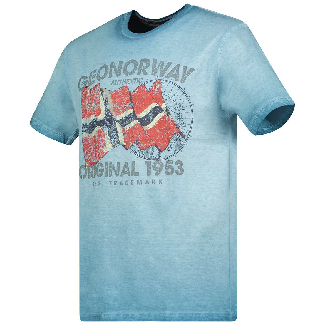 Geographical Norway Japoral Uomo - T-shirt a maniche corte e scollo rotondo - Geographical Norway JAPORAL_MEN_BLEU_SDB-JAPORAL_MEN_BLEU_M_SDB-JAPORAL_MEN_BLEU_L_SDB-JAPORAL_MEN_BLEU_XL_SDB-JAPORAL_MEN_BLEU_XXL_SDB-JAPORAL_MEN_BLEU_3XL_SDB-JAPORAL_MEN_CORAIL_SDB-JAPORAL_MEN_CORAIL_M_SDB-JAPORAL_MEN_CORAIL_L_SDB-JAPORAL_MEN_CORAIL_XL_SDB