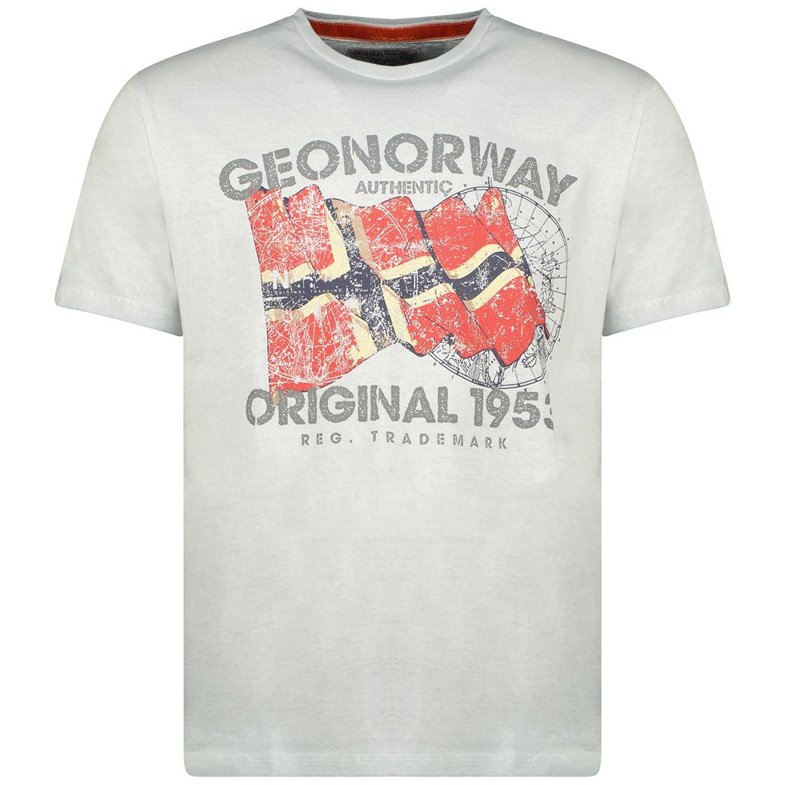 Geographical Norway Japoral Uomo - T-shirt a maniche corte e scollo rotondo - Geographical Norway JAPORAL_MEN_BLEU_SDB-JAPORAL_MEN_BLEU_M_SDB-JAPORAL_MEN_BLEU_L_SDB-JAPORAL_MEN_BLEU_XL_SDB-JAPORAL_MEN_BLEU_XXL_SDB-JAPORAL_MEN_BLEU_3XL_SDB-JAPORAL_MEN_CORAIL_SDB-JAPORAL_MEN_CORAIL_M_SDB-JAPORAL_MEN_CORAIL_L_SDB-JAPORAL_MEN_CORAIL_XL_SDB