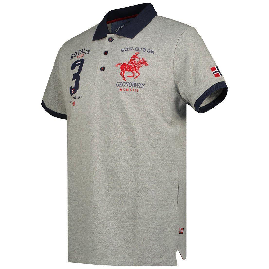 Geographical Norway Klub Uomo - Polo casual con collo button-down - Geographical Norway KLUB_MEN_GRIS_CLAIR_M_SDB-KLUB_MEN_BLANC_M_SDB-KLUB_MEN_GRIS_CLAIR_L_SDB-KLUB_MEN_BLANC_L_SDB-KLUB_MEN_GRIS_CLAIR_XL_SDB-KLUB_MEN_BLANC_XL_SDB-KLUB_MEN_GRIS_CLAIR_XXL_SDB-KLUB_MEN_BLANC_XXL_SDB-KLUB_MEN_BLANC_3XL_SDB-KLUB_MEN_GRIS_CLAIR_3XL_SDB