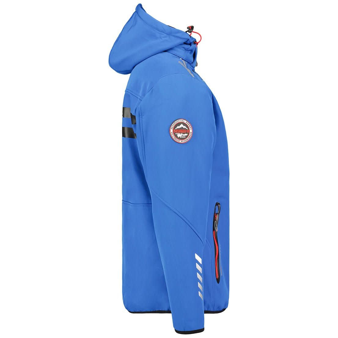 Geographical Norway Royaute Homme - Softshell Royal Blue Red - Geographical Norway - S Royal Blue Red