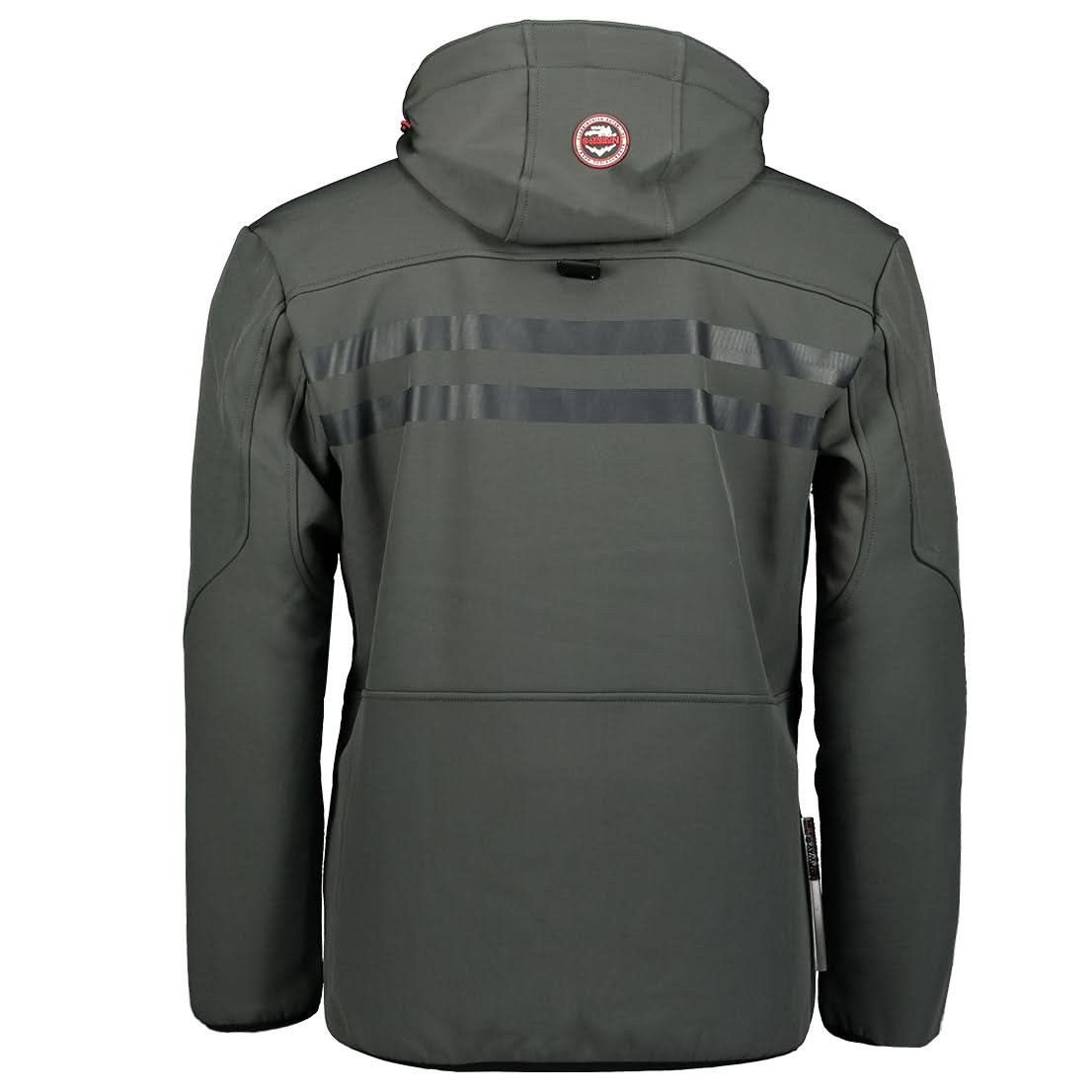 Geographical Norway Royaute Homme - Softshell Grigio Scuro Nero - Geographical Norway - S Grigio Scuro Nero