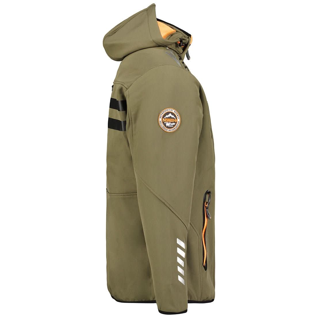 Geographical Norway Royaute Homme - Softshell Khaki arancione - Geographical Norway - S Khaki arancione