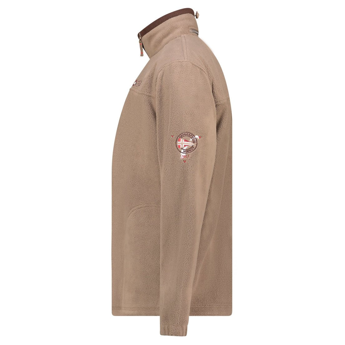 Pile con zip Geographical Norway Tamazonie Uomo - Geographical Norway - L Taupe