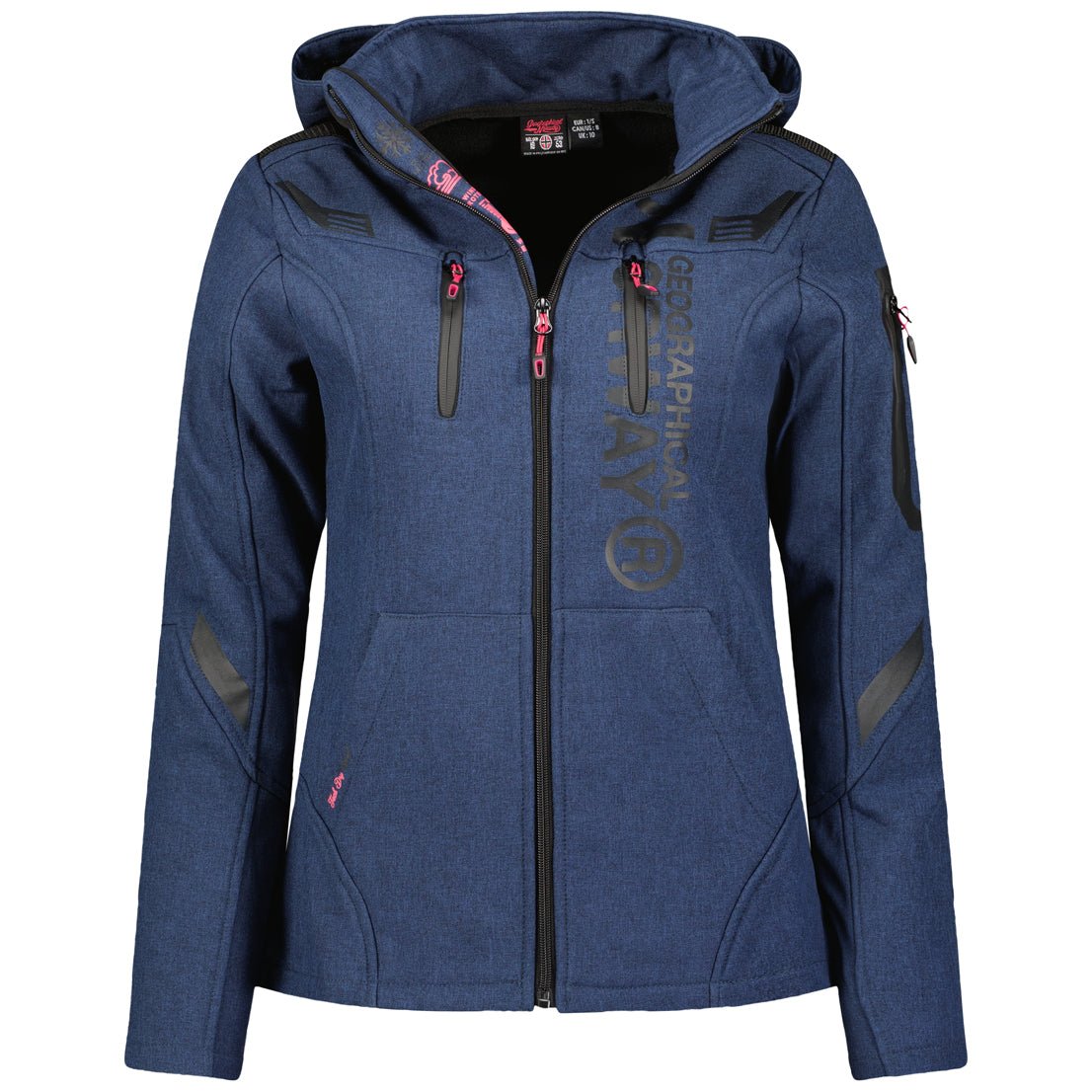 Geographical Norway Truffe Donna - Softshell - Geographical Norway TRUFFE_LADY_MARINE_SDB-TRUFFE_LADY_CORAIL_S_SDB-TRUFFE_LADY_GRIS_CLAIR_SDB-TRUFFE_LADY_GRIS_FONCE_SDB-TARTUFO_LADY_MARINE_M_SDB-TRUFFA_LADY_CORAIL_M_SDB-TRUFFA_LADY_GRIS_CLAIR_M_SDB-TRUFFA_LADY_GRIS_FONCE_M_SDB-TRUFFA_LADY_MARINE_L_SDB-TRUFFA_LADY_CORAIL_L_SDB