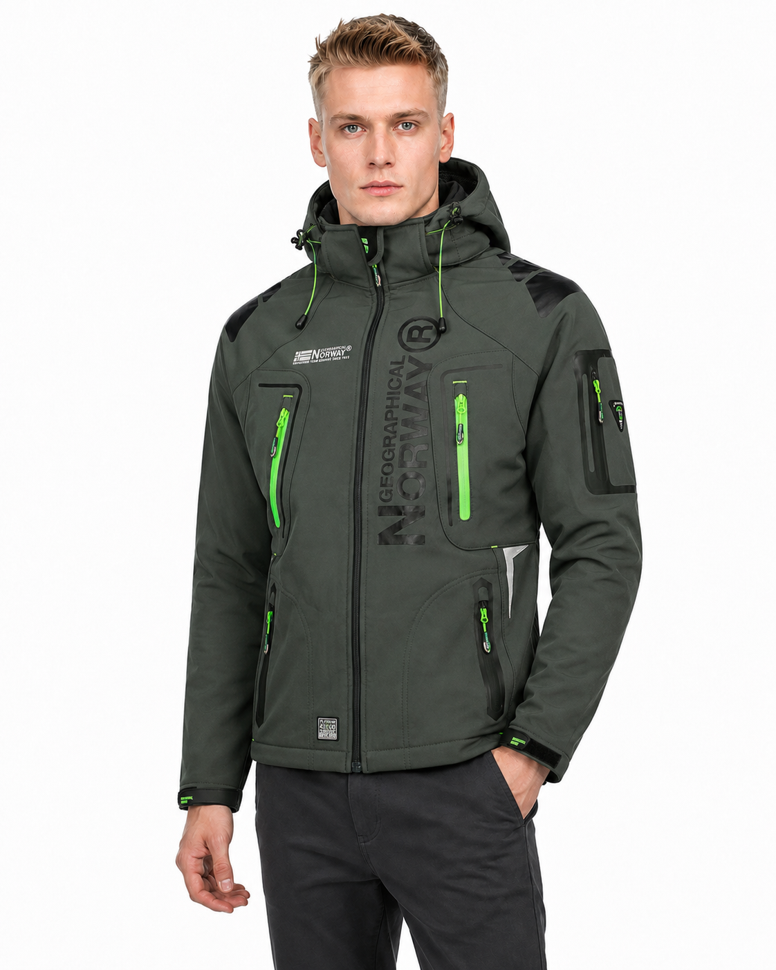 Geographical Norway TECHNO DARK Homme -Softshell-thumbmail-36