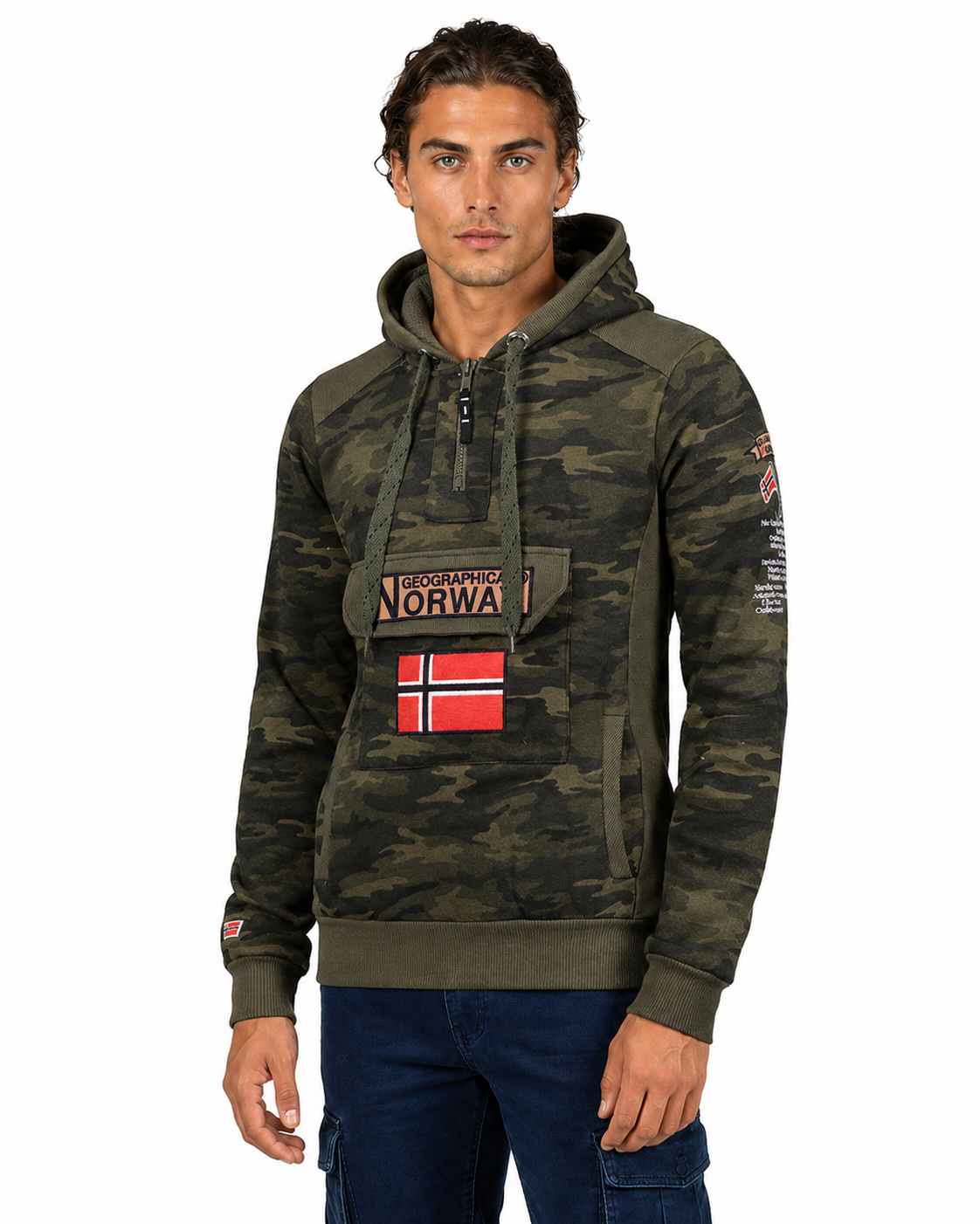 Geographical Norway GYMCLASS CAMO Homme - Sweatshirt-thumbmail-7