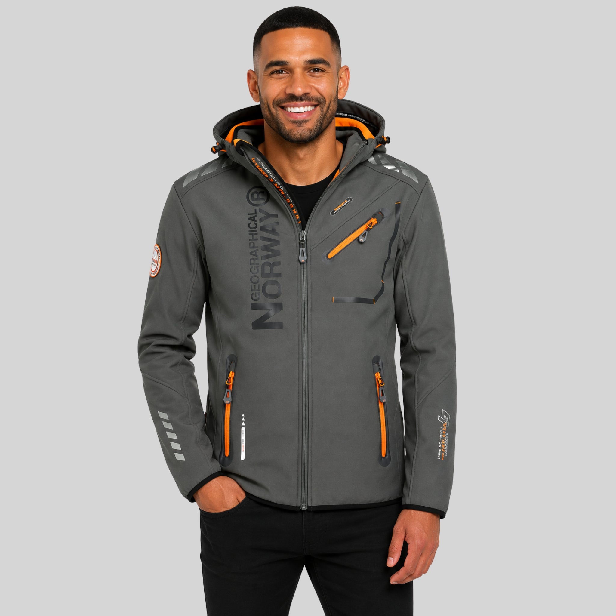 Geographical Norway ROYAUTE DARK Softshell Hombre
