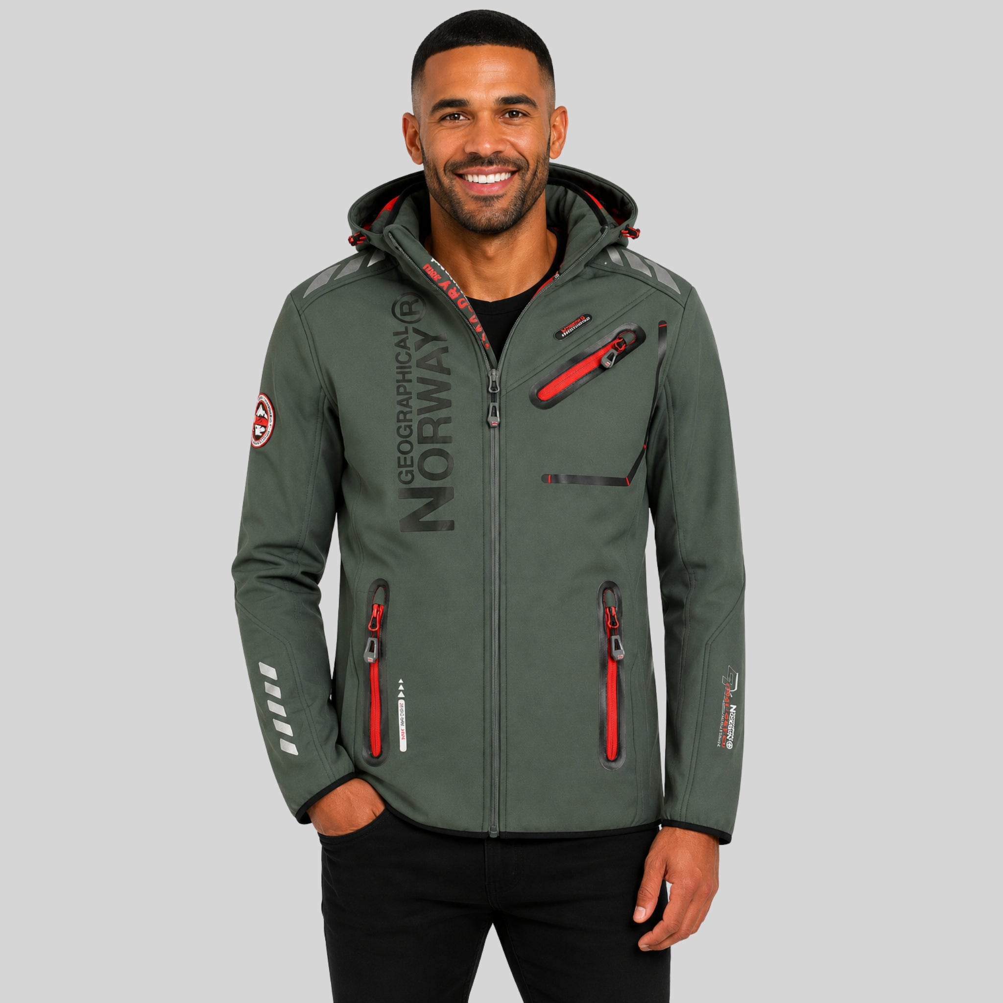 Geographical Norway DARK Softshell para hombre-thumbmail-26