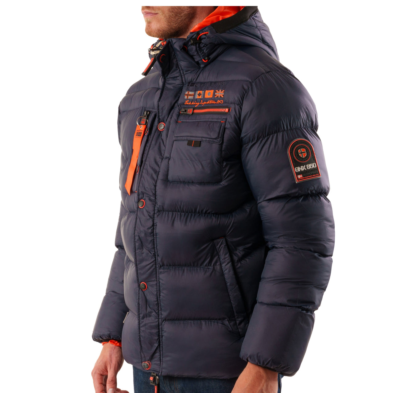 Geographical Norway Chaqueta Acolchada Bolide Gris Oscuro 