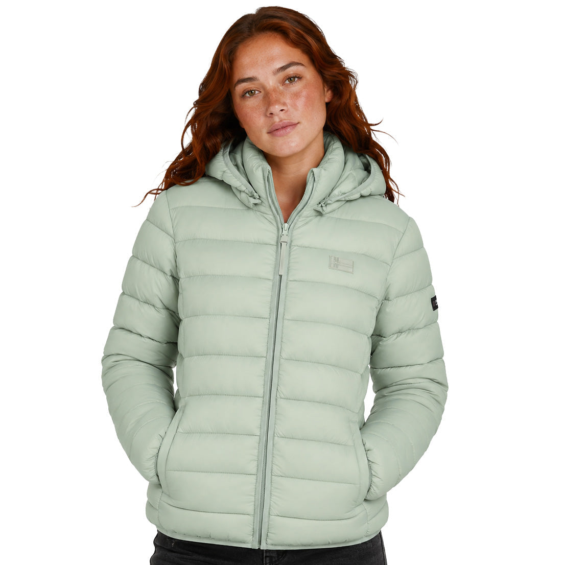 Geographical Norway ATICHOKO Sudadera con capucha para mujer - Chaqueta acolchada
