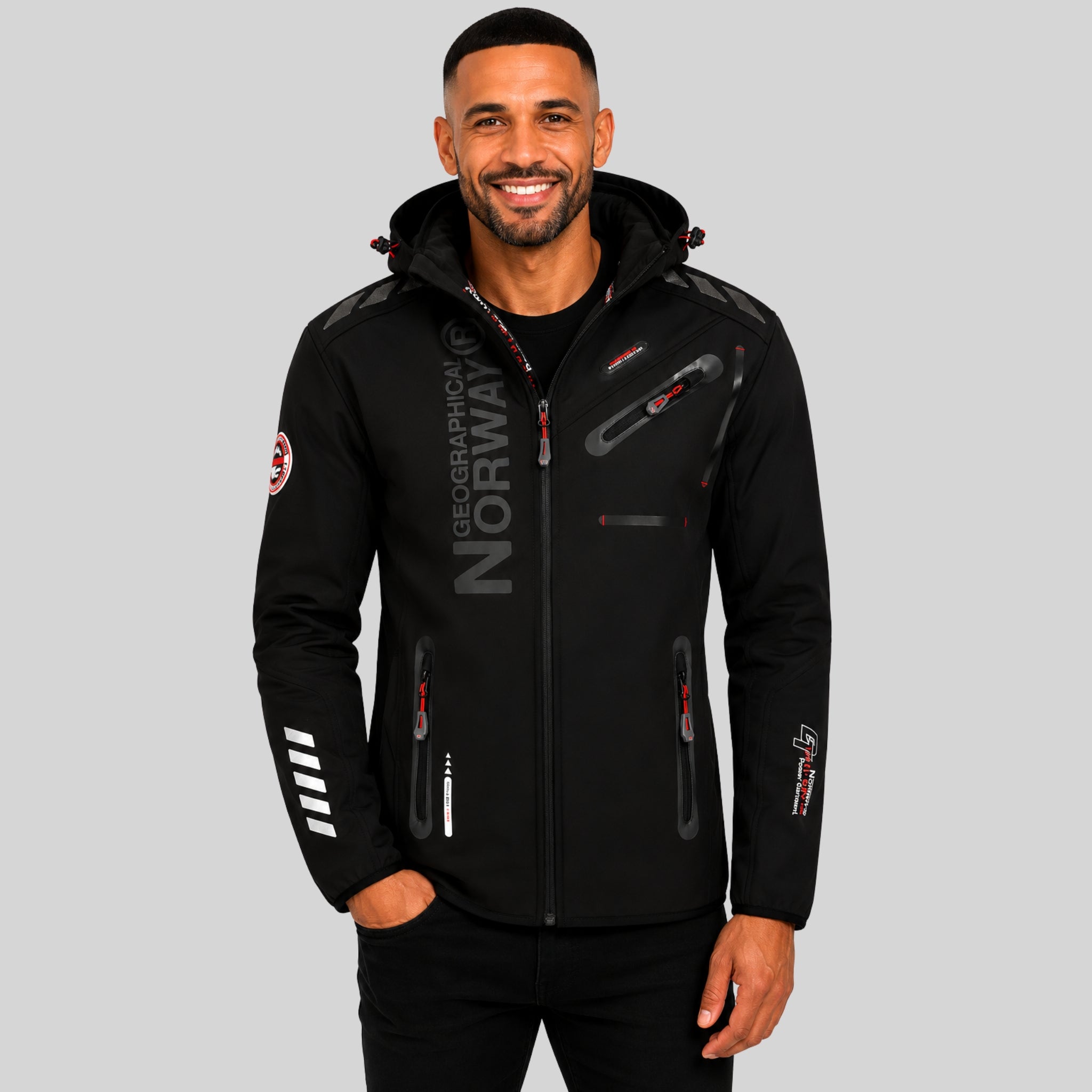 Geographical Norway DARK para hombre Softshell-thumbmail-6