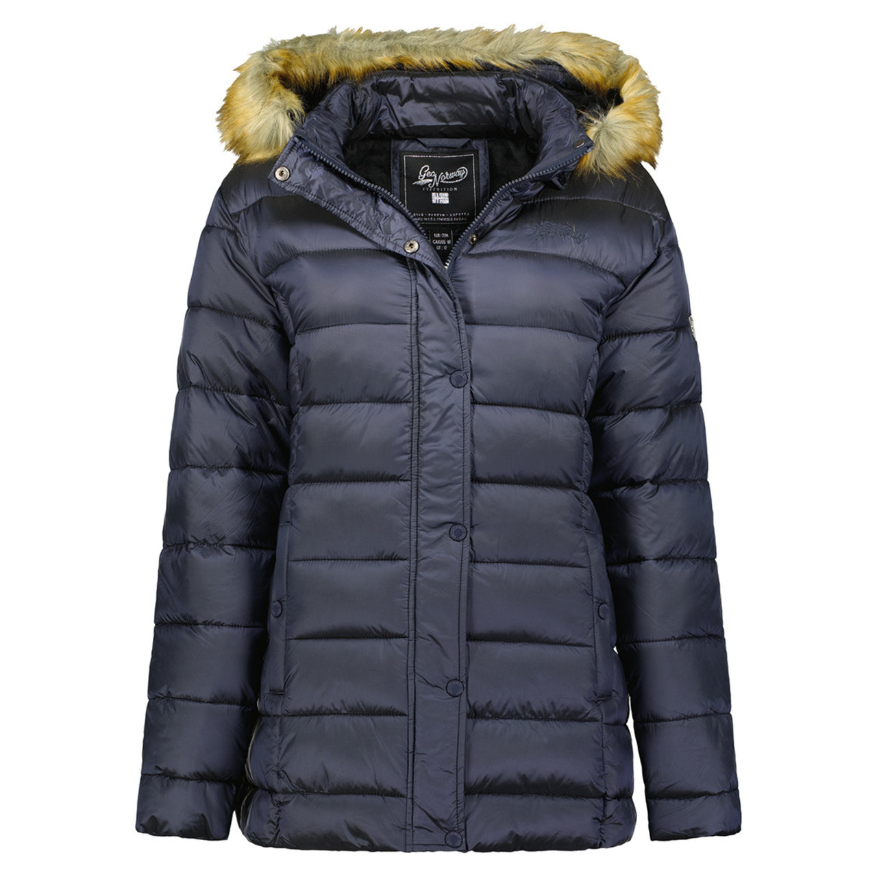 Geographical Norway Parka Mujer Abeille - Cálida chaqueta con capucha