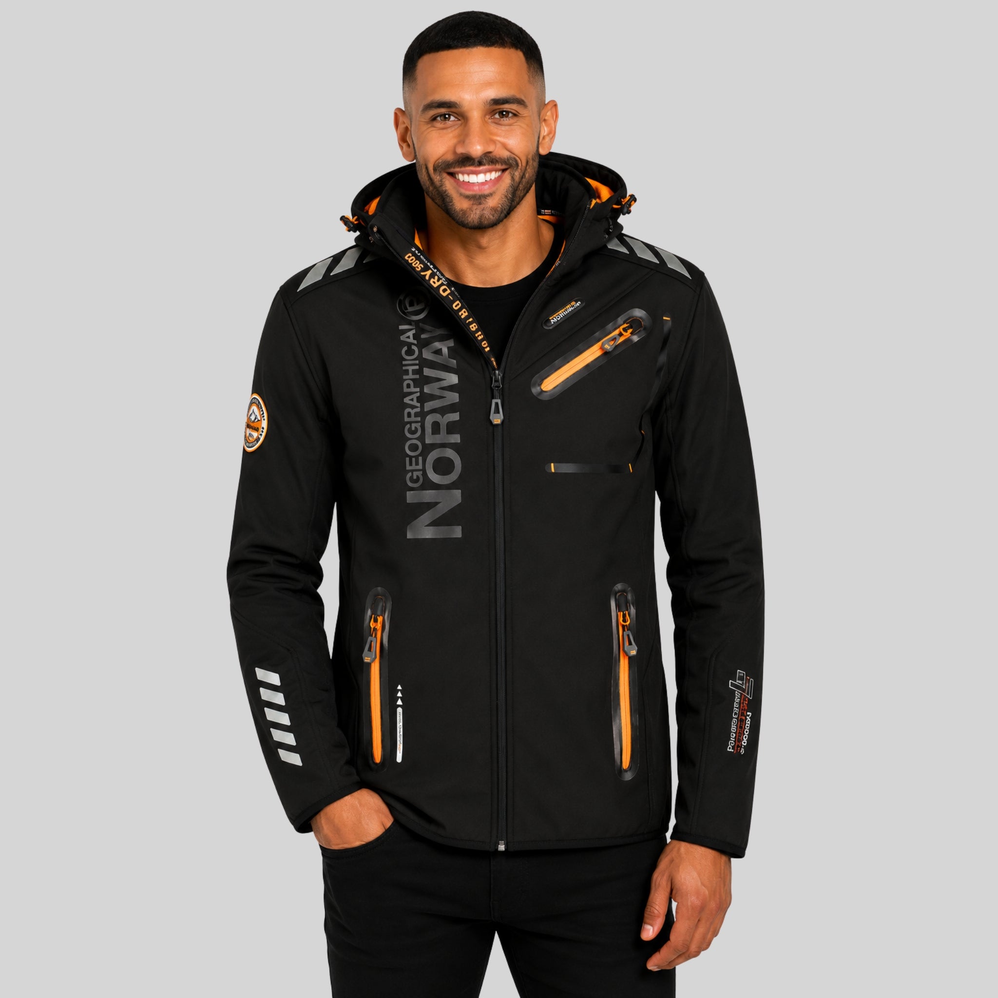 Geographical Norway DARK Softshell para hombre-thumbmail-16