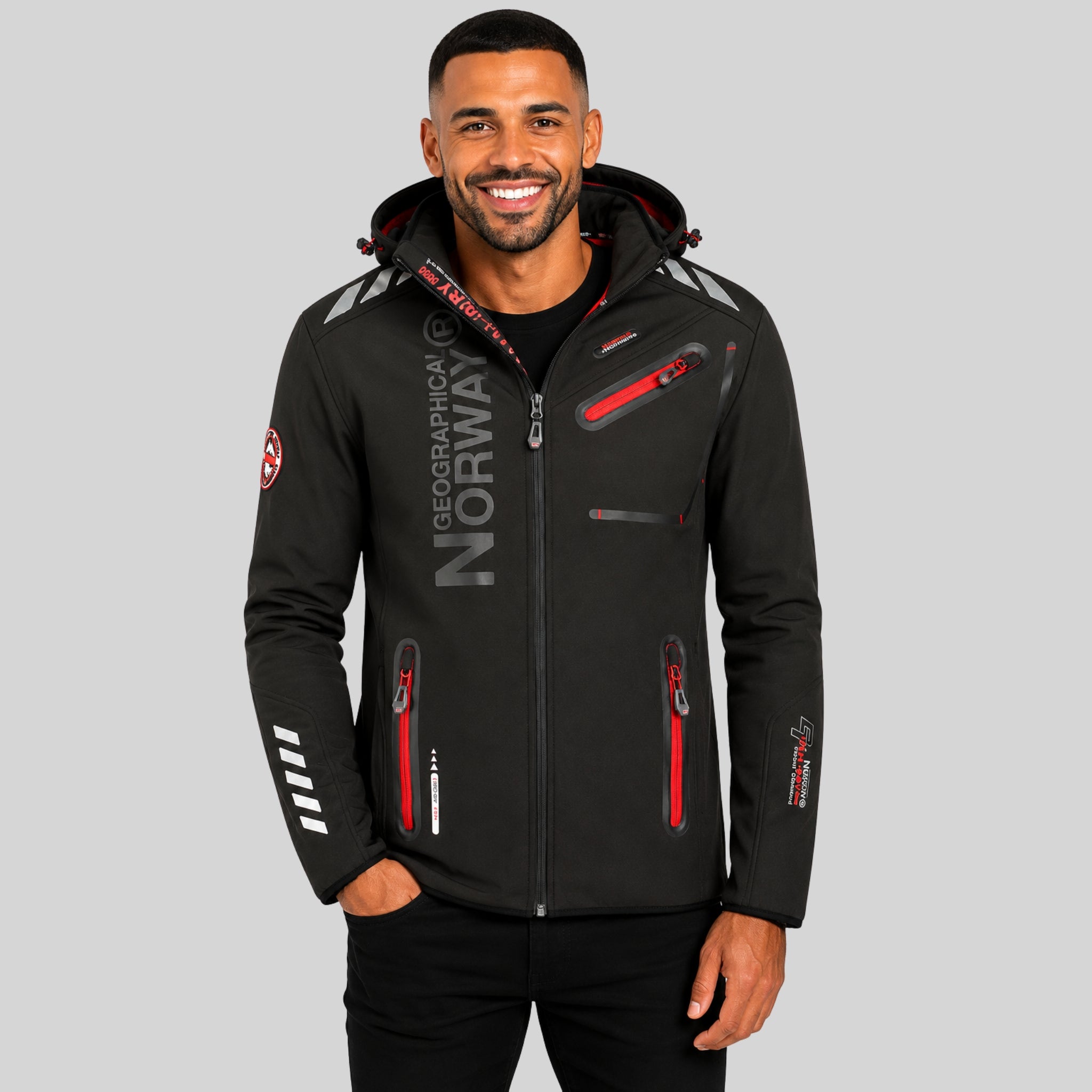 Geographical Norway DARK para hombre Softshell-thumbmail-11