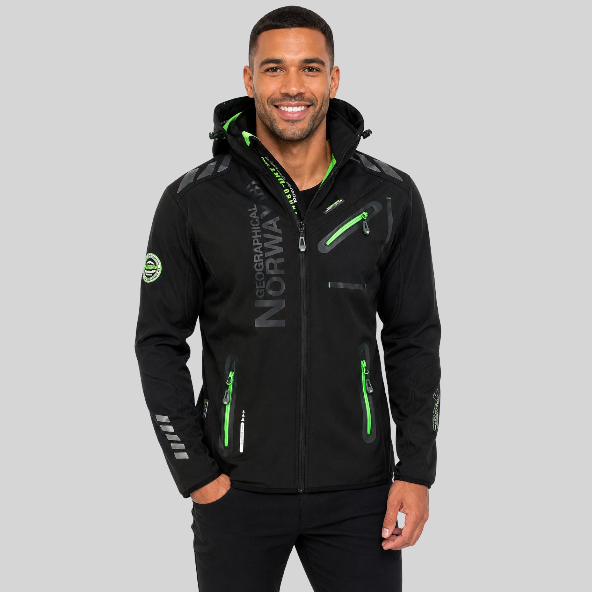 Geographical Norway DARK para hombre Softshell-thumbmail-31