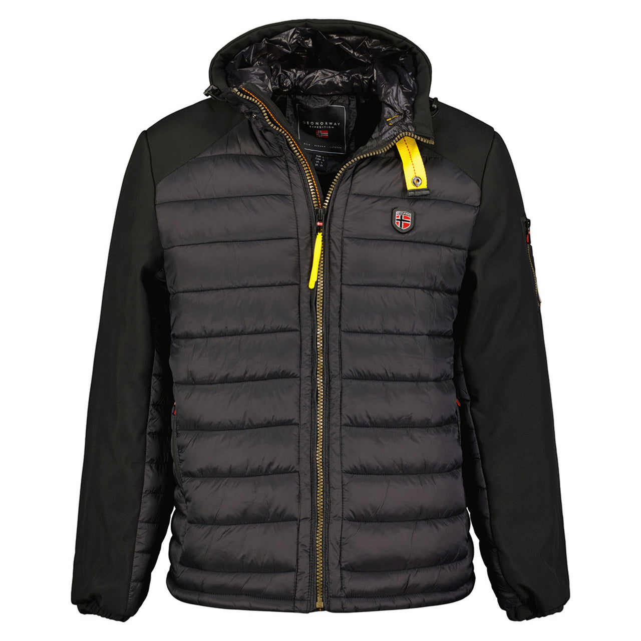 Puffer Geographical Norway Black size XL International in Polyester -  40132315