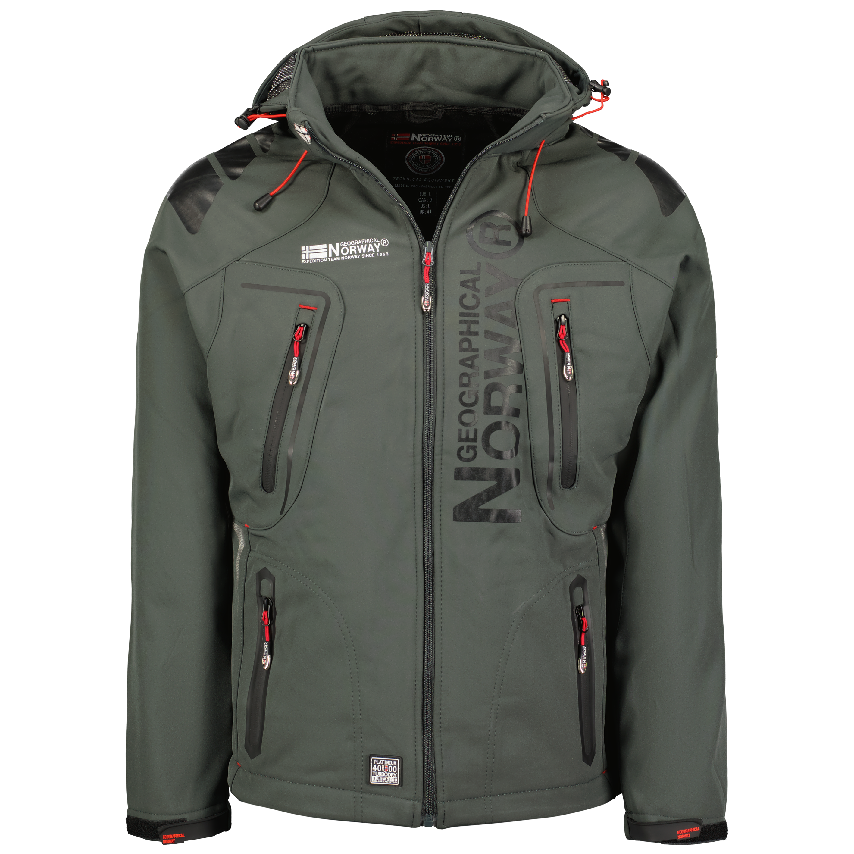 Geographical Norway TECHNO DARK Homme -Softshell-thumbmail-33