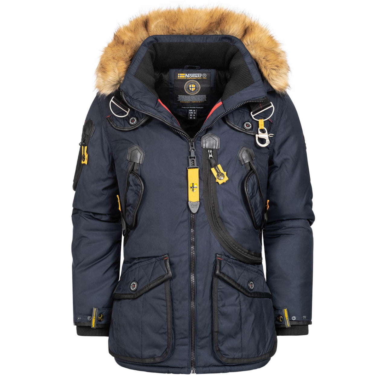 Geographical Norway Men's Parka Agaros - Versatile jacket with adjustable  hood