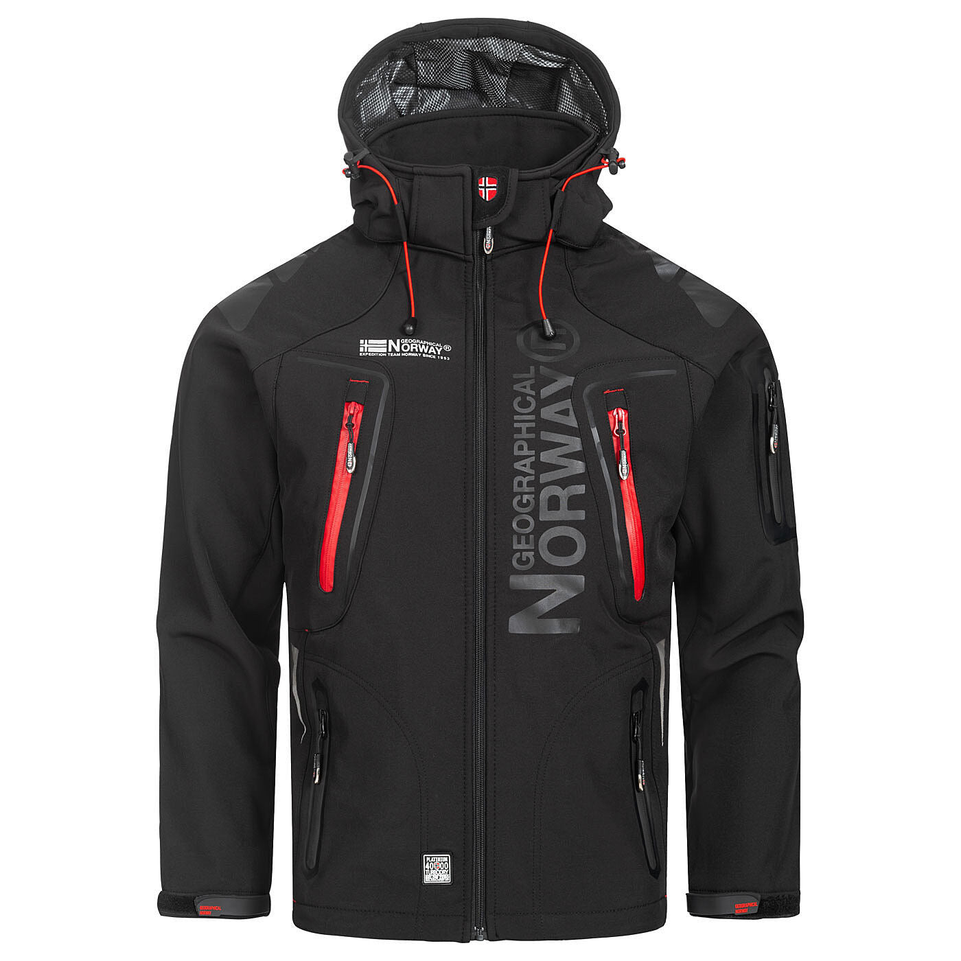 Geographical Norway TECHNO DARK Homme -Softshell-thumbmail-3