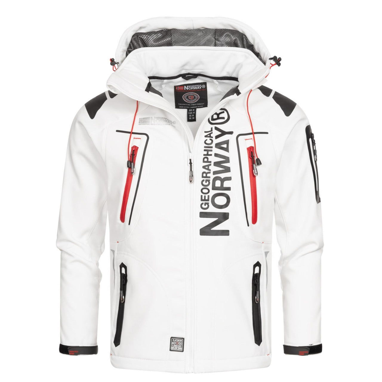 GEOGRAPHICAL NORWAY Geographical Norway BUILDING - Giacca Uomo white -  Private Sport Shop