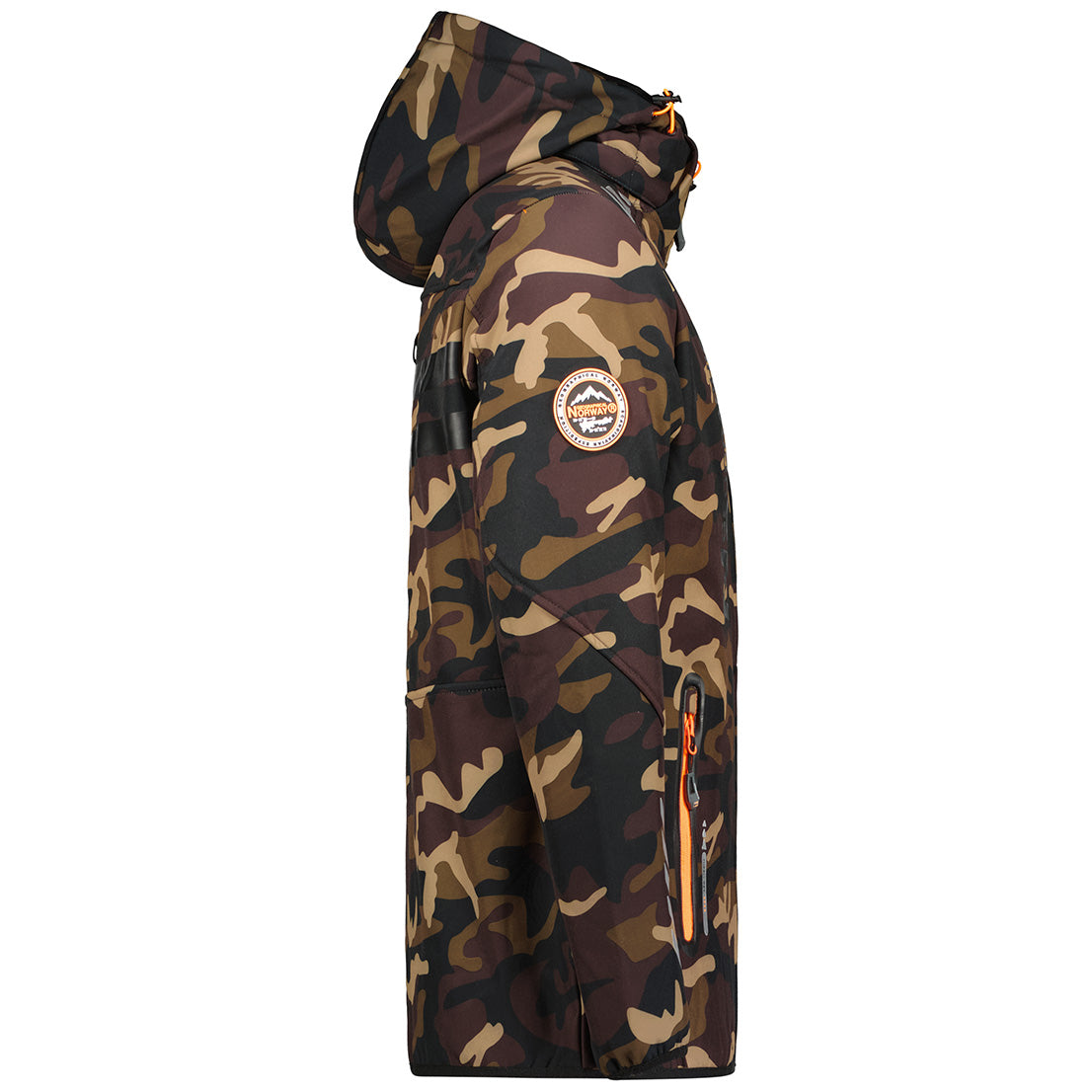 Geo Norway ROYAUTE CAMO para hombre - Softshell-thumbmail-5