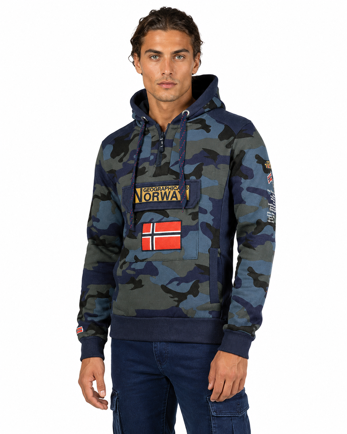 Geographical Norway GYMCLASS CAMO Homme - Sweatshirt-thumbmail-12