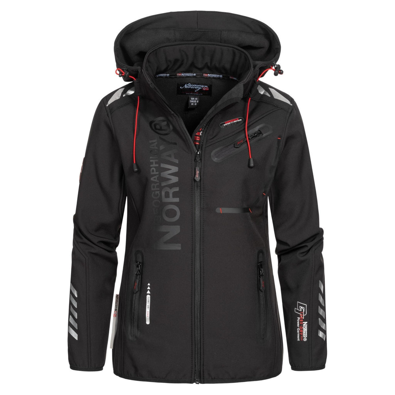 Geographical Norway Softshell Mujer Reine - Chaqueta con capucha