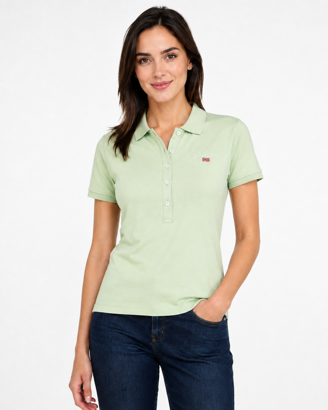 Geographical Norway KRYSTALINE Femme - Polo-thumbmail-26