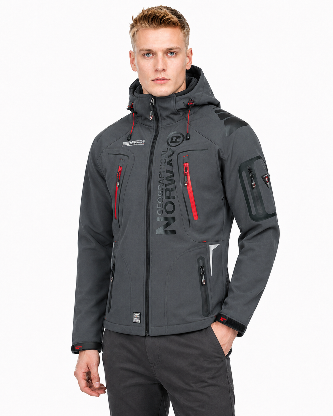 Geographical Norway TECHNO DARK Homme -Softshell-thumbmail-21