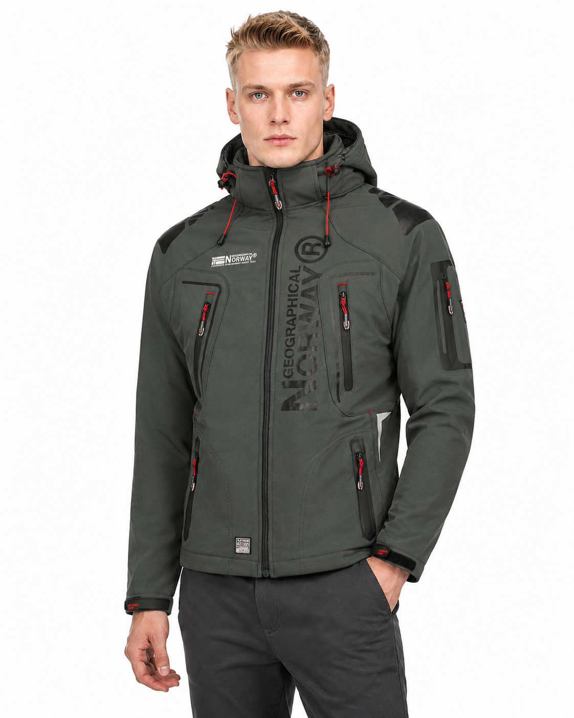 Geographical Norway TECHNO DARK Homme -Softshell-thumbmail-31