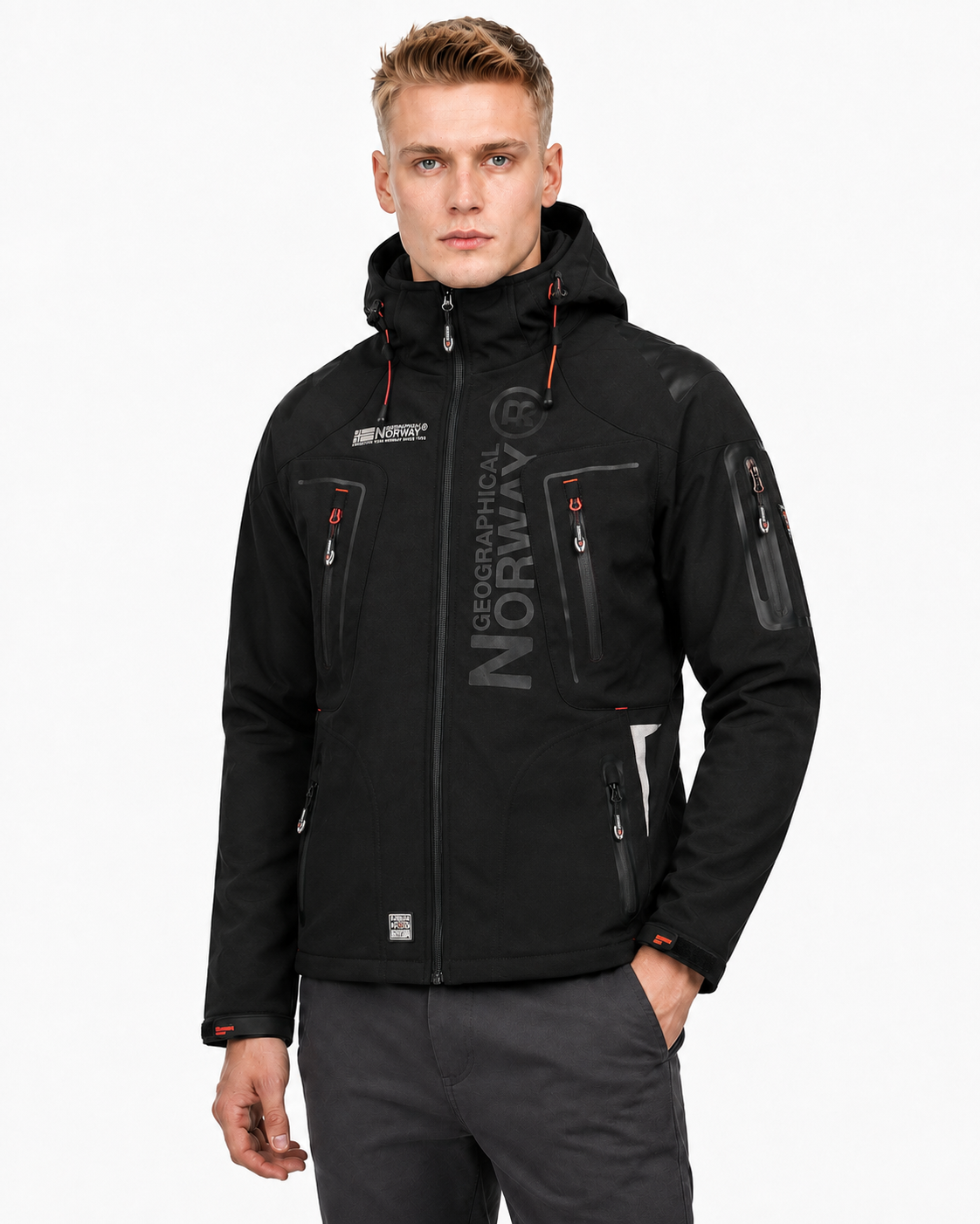 Geographical Norway TECHNO DARK Homme -Softshell-thumbmail-11