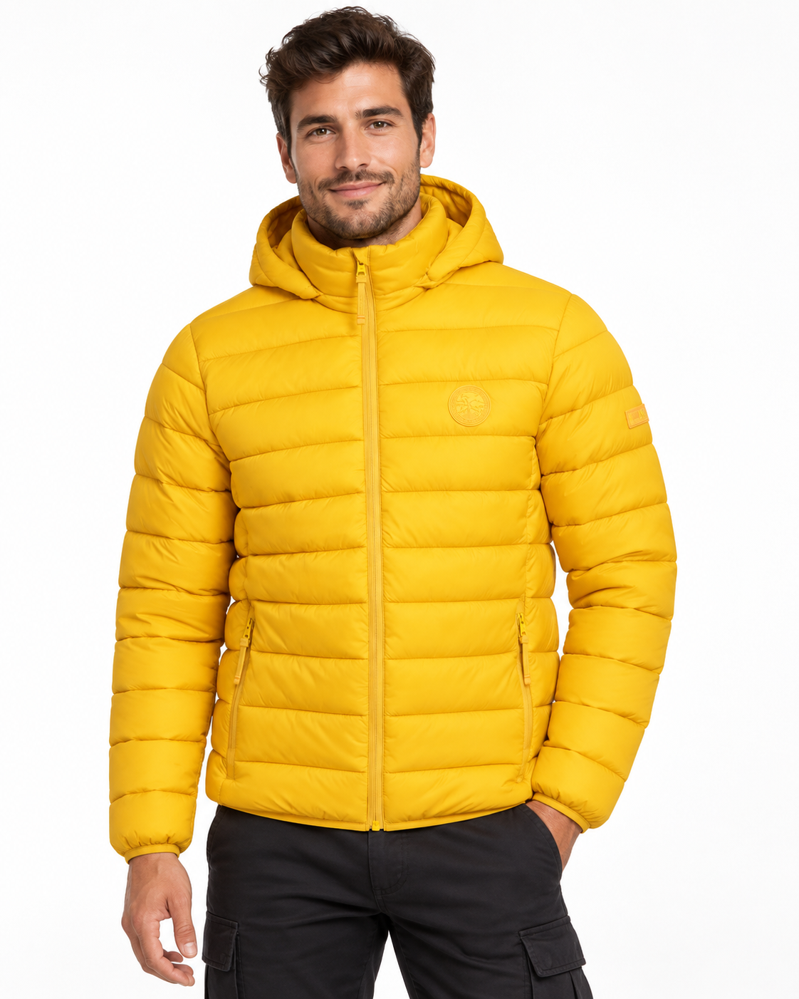 Geographical Norway AMIGLOBOLOR Herren-Kapuzenpullover – Steppjacke