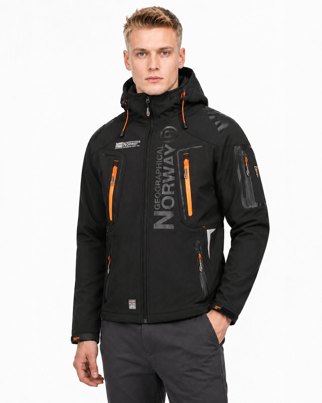 Geographical Norway TECHNO DARK Homme -Softshell-thumbmail-6