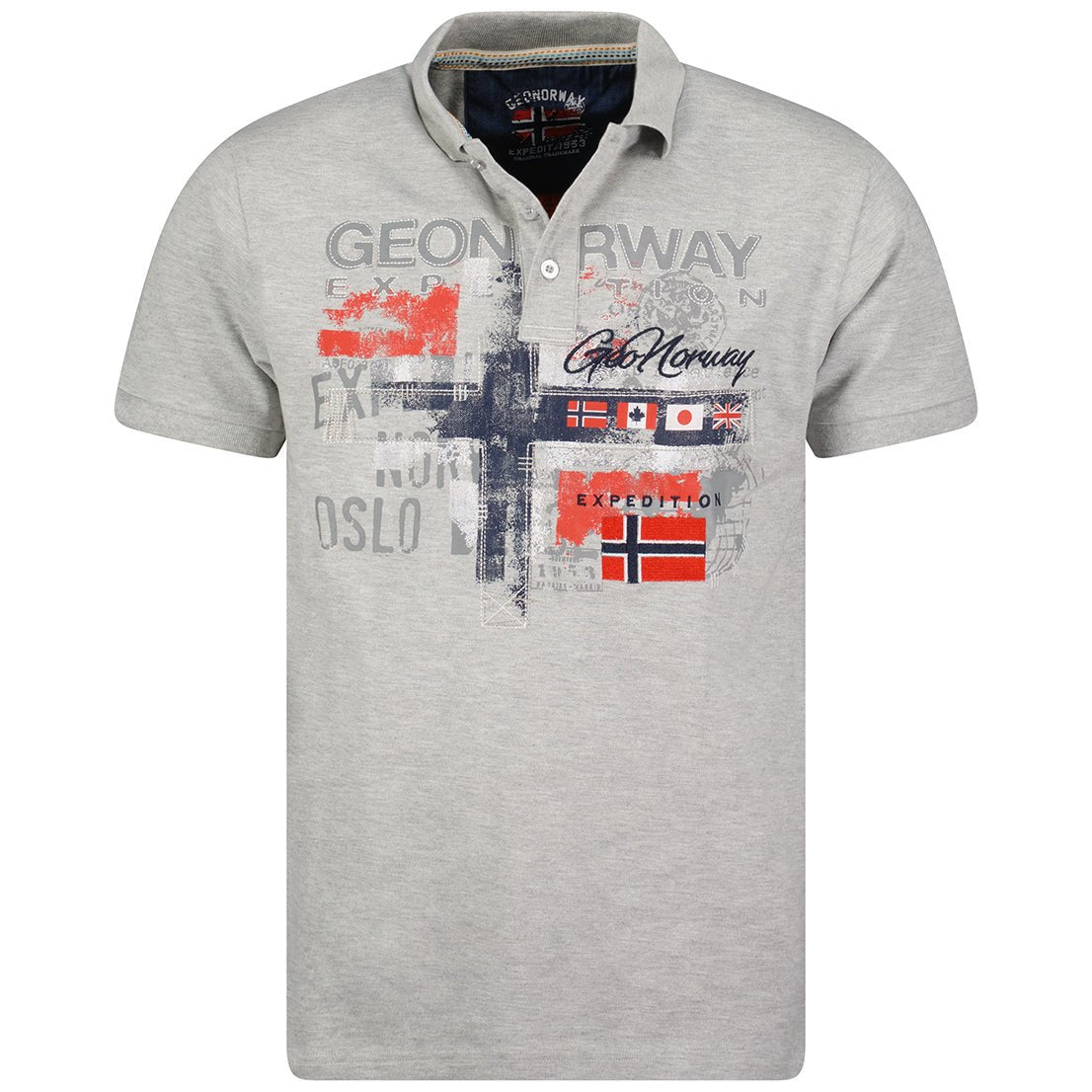 Geographical Norway Ketchup Homme - Polo à manches courtes - Geographical Norway KETCHUP_MEN_GRIS_CLAIR_M_SDB-KETCHUP_MEN_BLANC_M_SDB-KETCHUP_MEN_GRIS_CLAIR_L_SDB-KETCHUP_MEN_BLANC_L_SDB-KETCHUP_MEN_GRIS_CLAIR_XL_SDB-KETCHUP_MEN_BLANC_XL_SDB-KETCHUP_MEN_GRIS_CLAIR_XXL_SDB-KETCHUP_MEN_BLANC_XXL_SDB-KETCHUP_MEN_BLANC_3XL_SDB-KETCHUP_MEN_MARINE_M_SDB