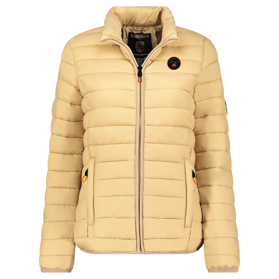  Geographical Norway ATIKAMAP BASIC Mujer - Chaqueta Beige