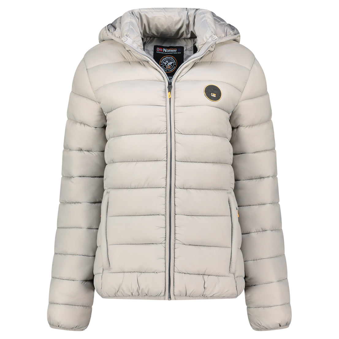  Geographical Norway ATIKAMAP HOOD Femme - Blouson Bleu Glacier