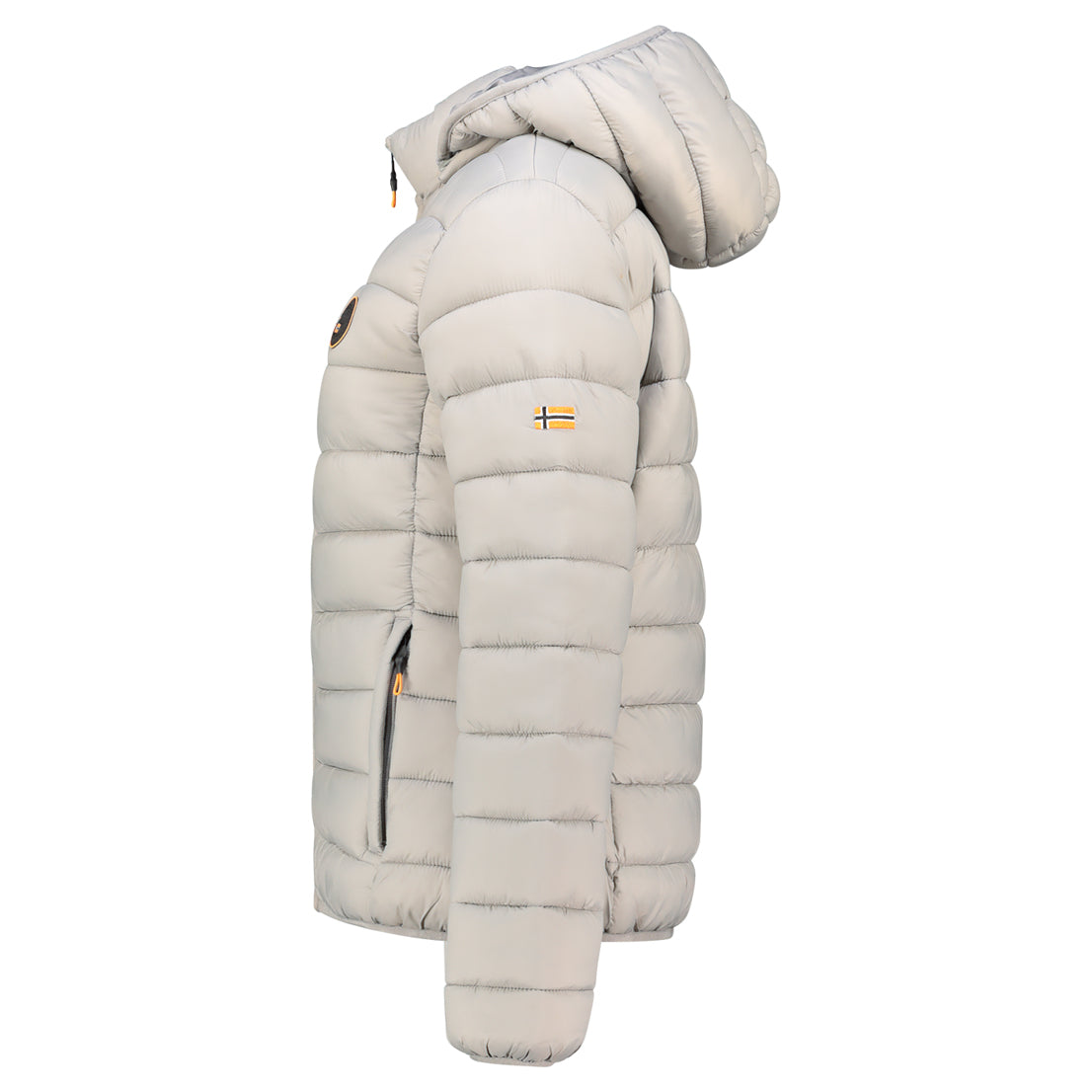  Geographical Norway ATIKAMAP HOOD Femme - Blouson Gris Clair