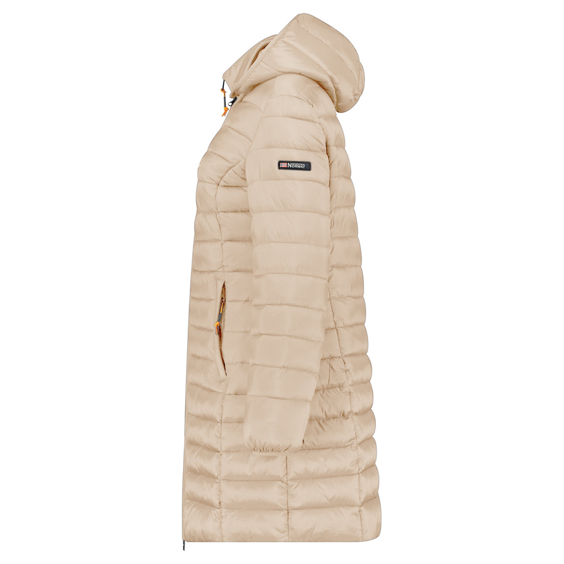  Geographical Norway ATIKOLOR LONG HOOD Femme - Blouson Beige