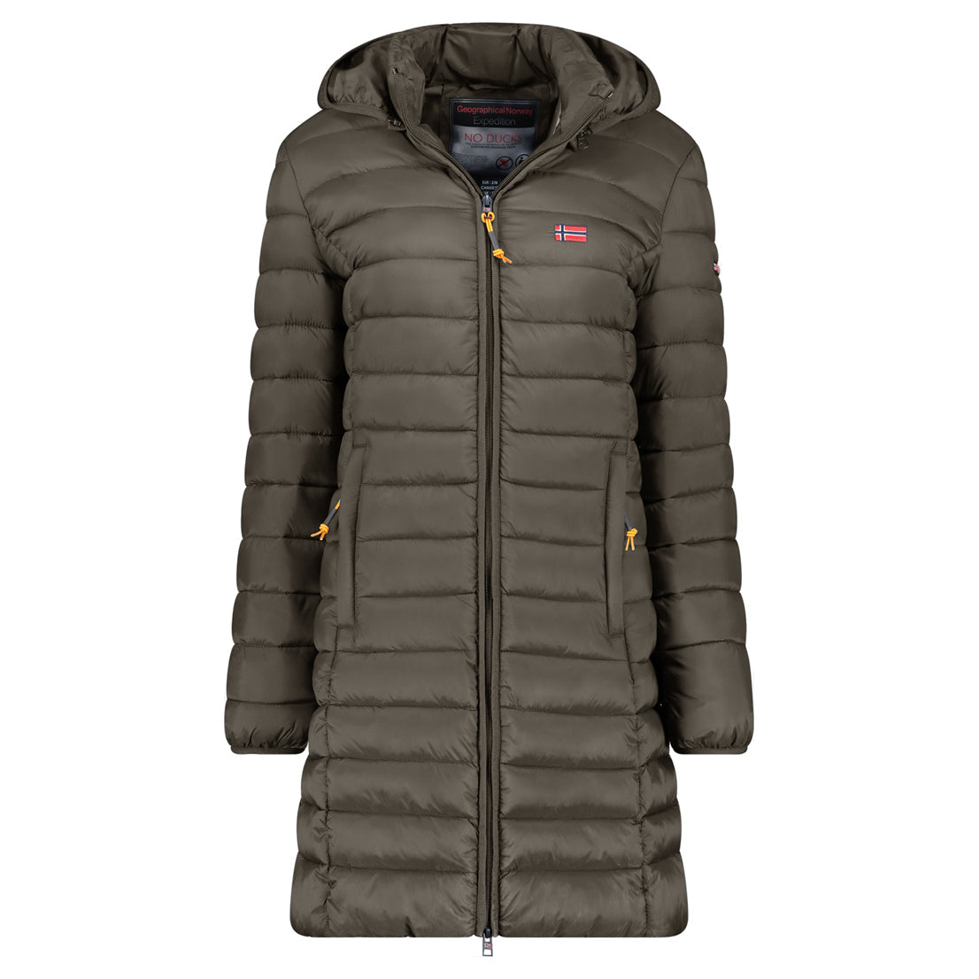  Geographical Norway ATIKOLOR LONG HOOD Femme - Blouson Gris Fonce