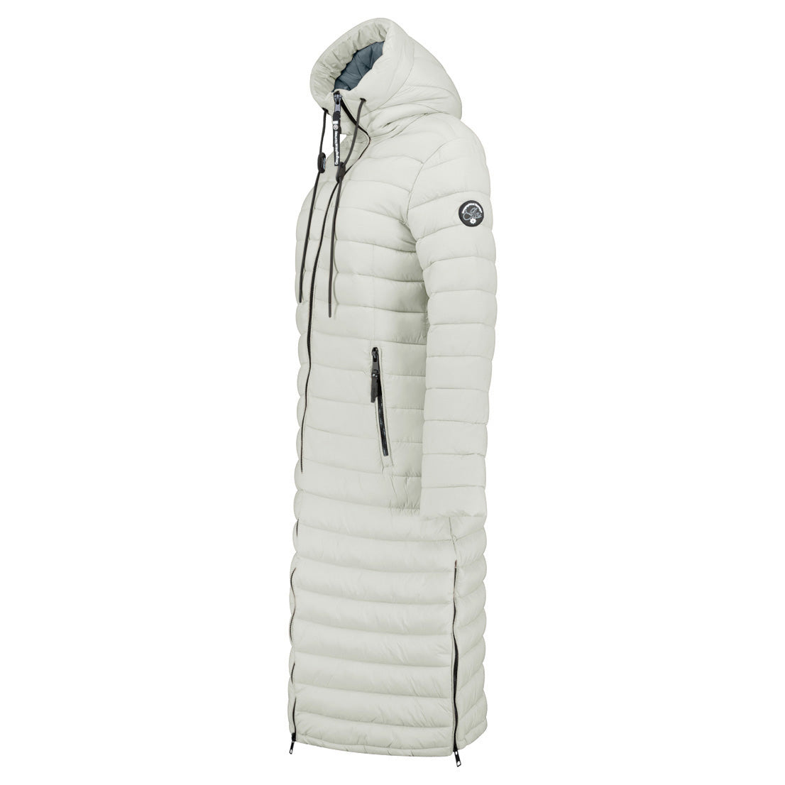 Geographical Norway AZULE LONG Femme - Blouson Bleu Clair