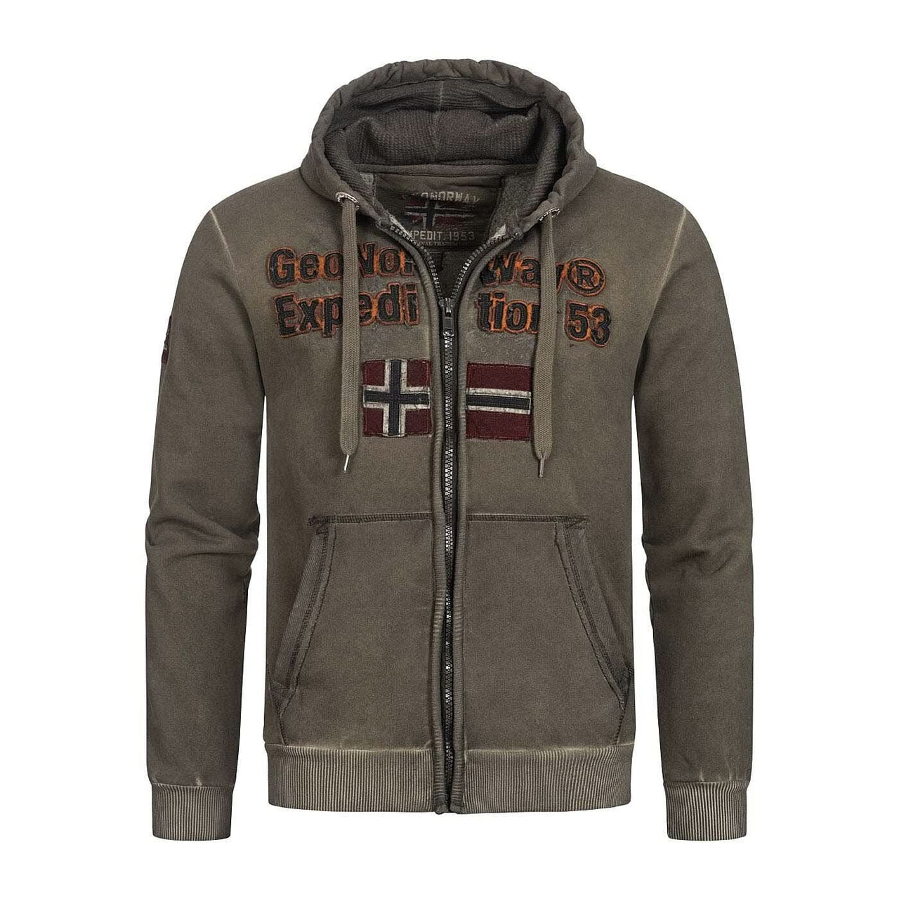 Geographical Norway Gimdo Homme - Sweat à capuche - Geographical Norway GIMDO_MEN_GRIS_CLAIR_M_SDB-GIMDO_MEN_GRIS_CLAIR_L_SDB-GIMDO_MEN_GRIS_CLAIR_XL_SDB-GIMDO_MEN_GRIS_CLAIR_XXL_SDB-GIMDO_MEN_GRIS_FONCE_S_SDB-GIMDO_MEN_GRIS_FONCE_M_SDB-GIMDO_MEN_GRIS_FONCE_L_SDB-GIMDO_MEN_GRIS_FONCE_XL_SDB-GIMDO_MEN_GRIS_FONCE_XXL_SDB-GIMDO_MEN_GRIS_FONCE_3XL_SDB